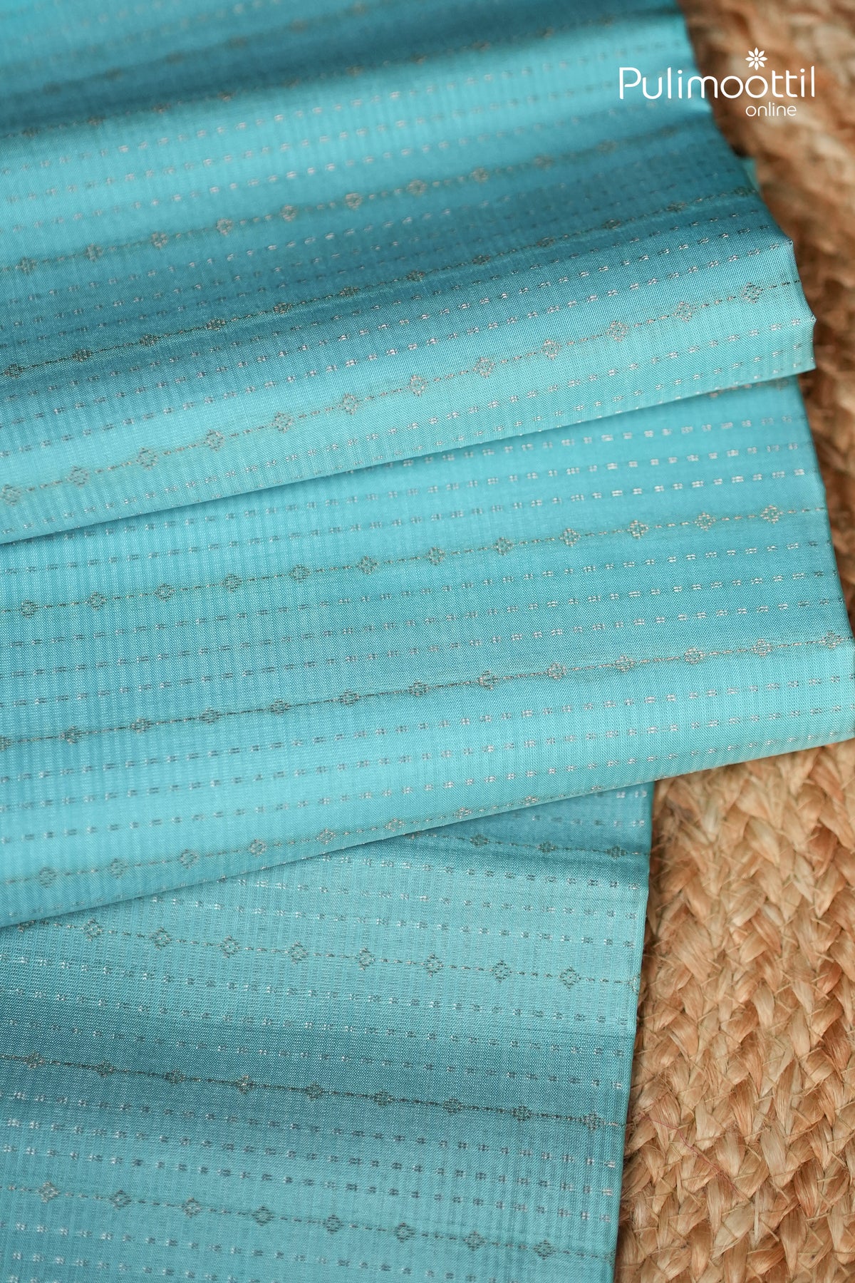 Sky Blue Colour Kanchipuram Soft Silk Saree
