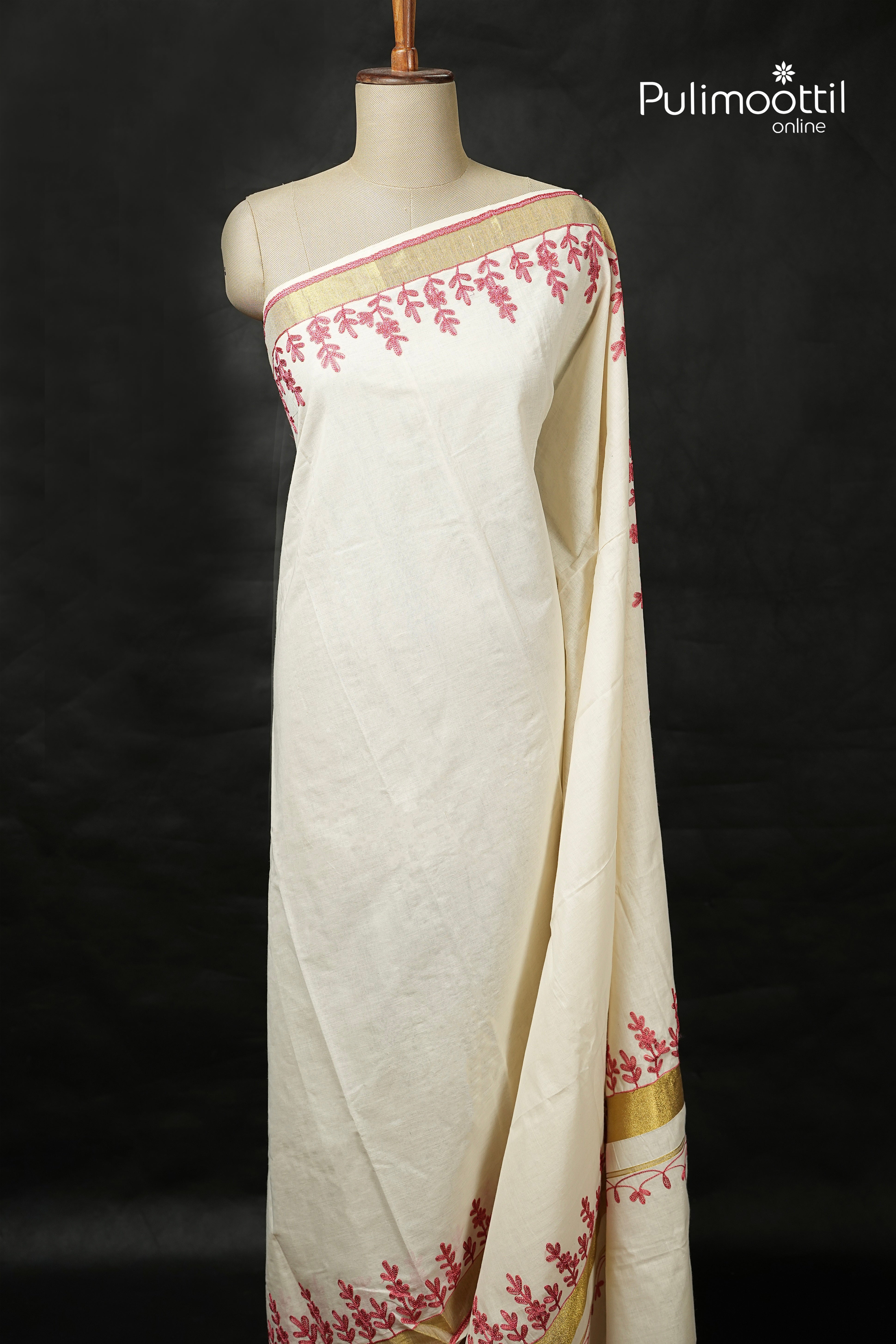 Kerala Traditional Cotton Set Saree