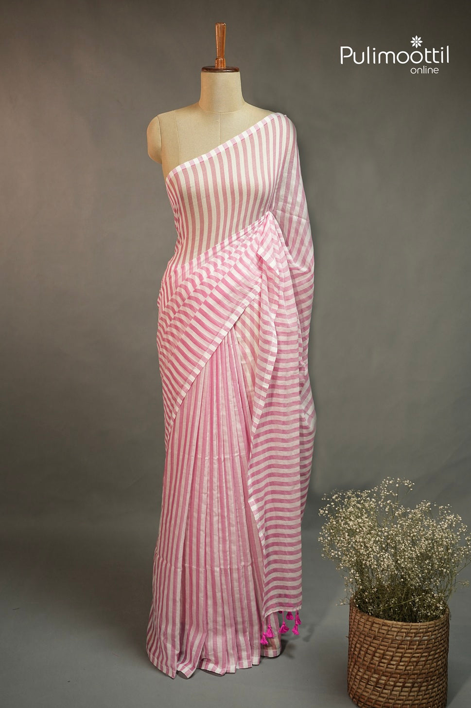 Multicolor Mul Cotton saree