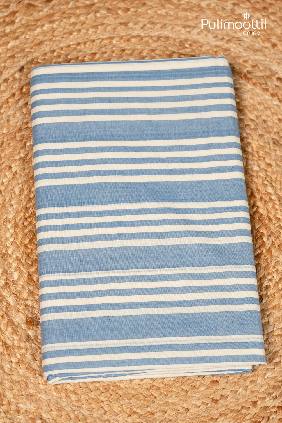 Offwhite Colour Handloom Cotton Saree