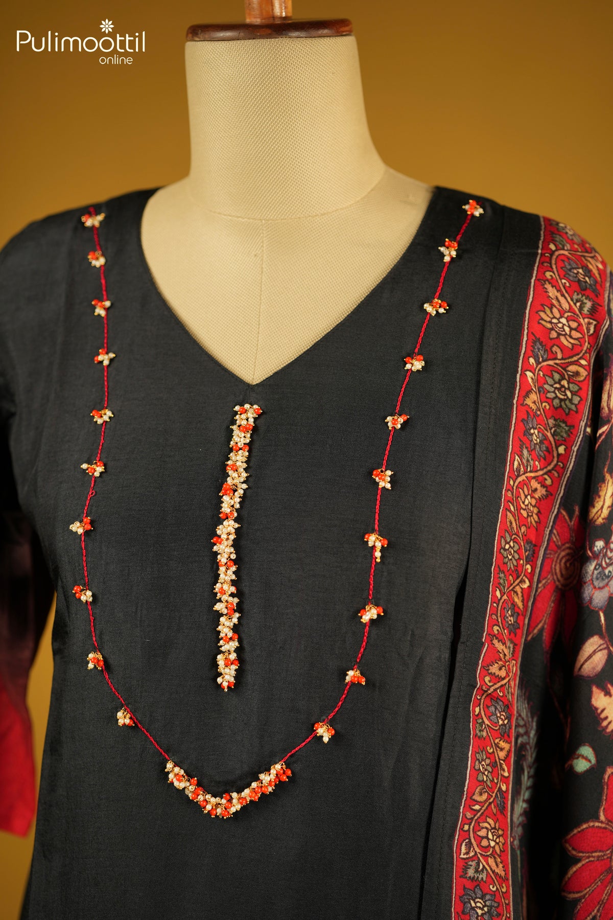 Black Ombre Salwar Set