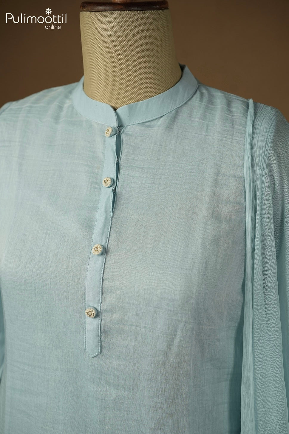 Light Sky Blue Color Salwar Set