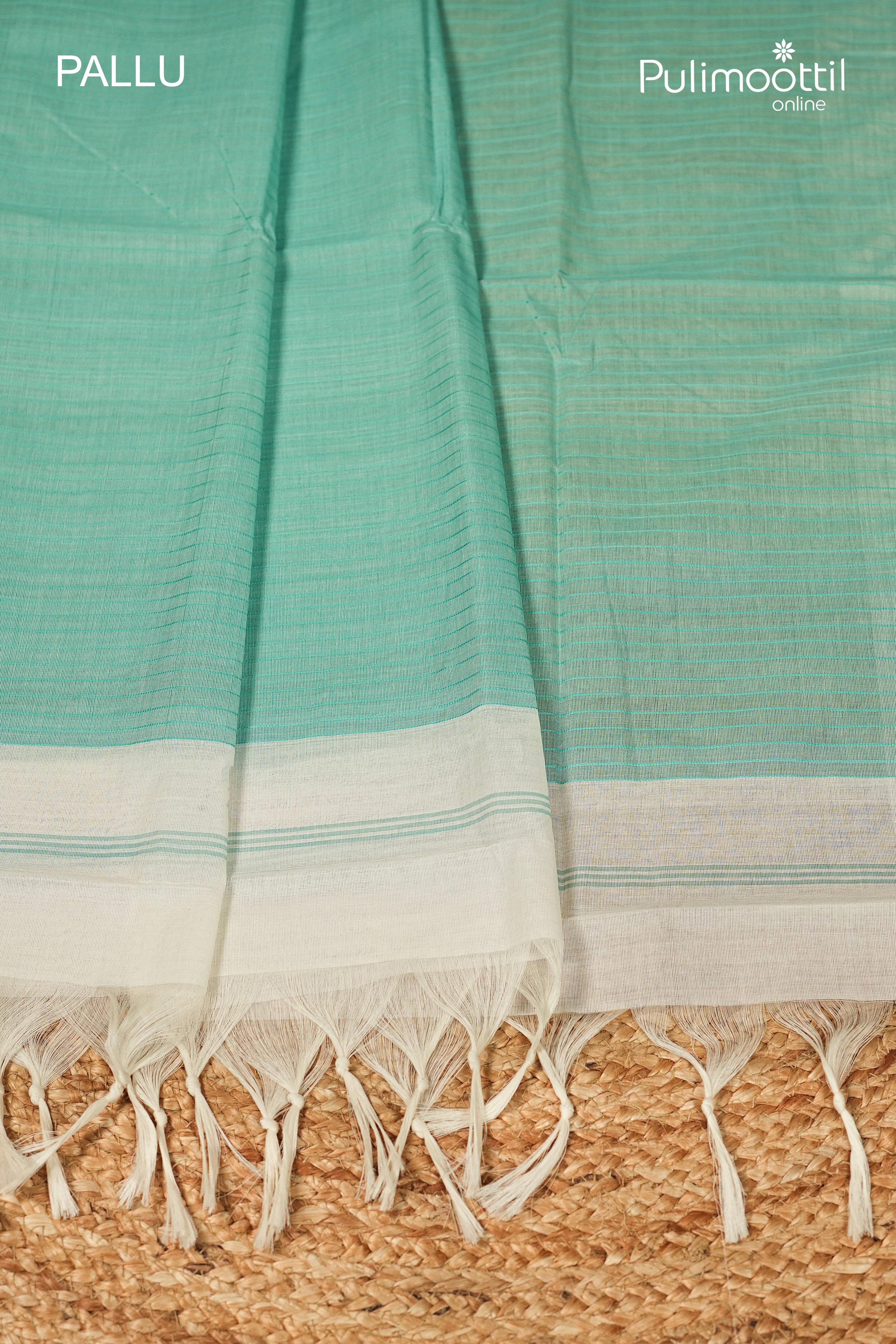 Offwhite Colour Handloom Cotton Saree