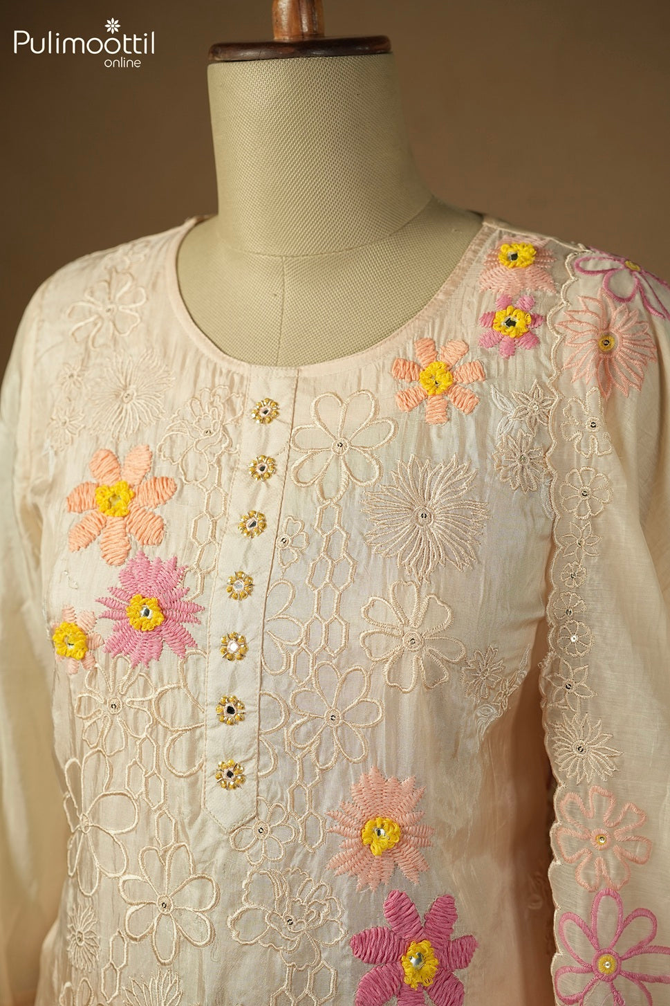 Ivory Color Salwar Set