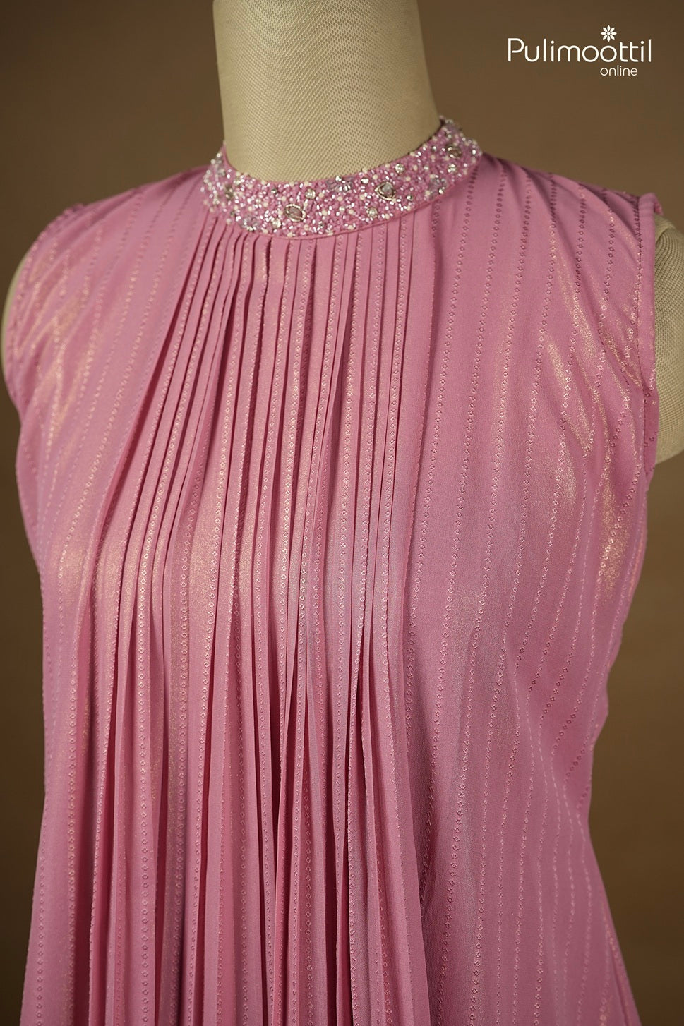 Pink Color A-Line Top