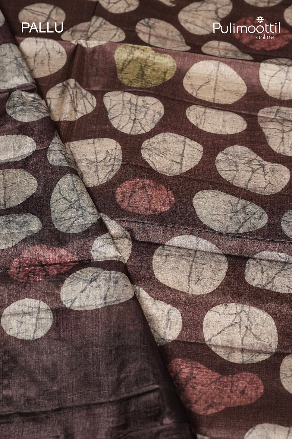 Dark Plum Colour Tassur Silk Saree