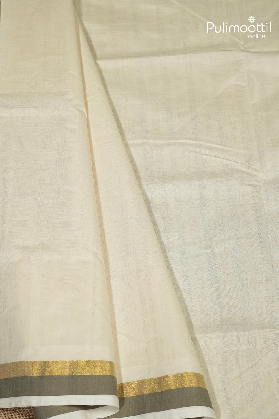 Off White Colour Handloom Saree