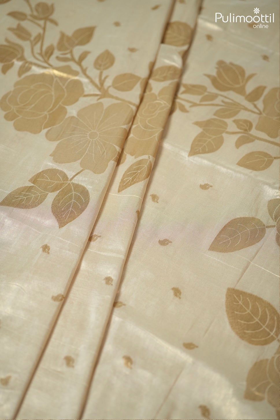 Golden Tissue Traditional Saree