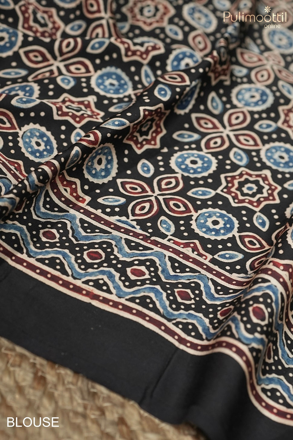 Black Colour Modal Silk Saree