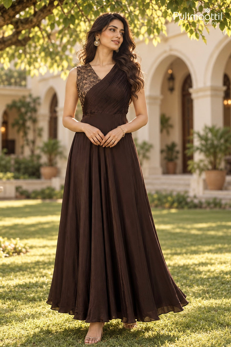 Coffee Brown Gown