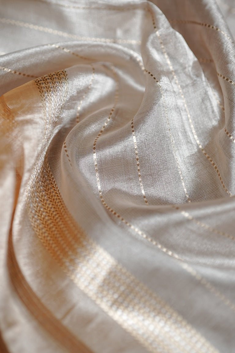 Pastel Shaded Organza Saree.