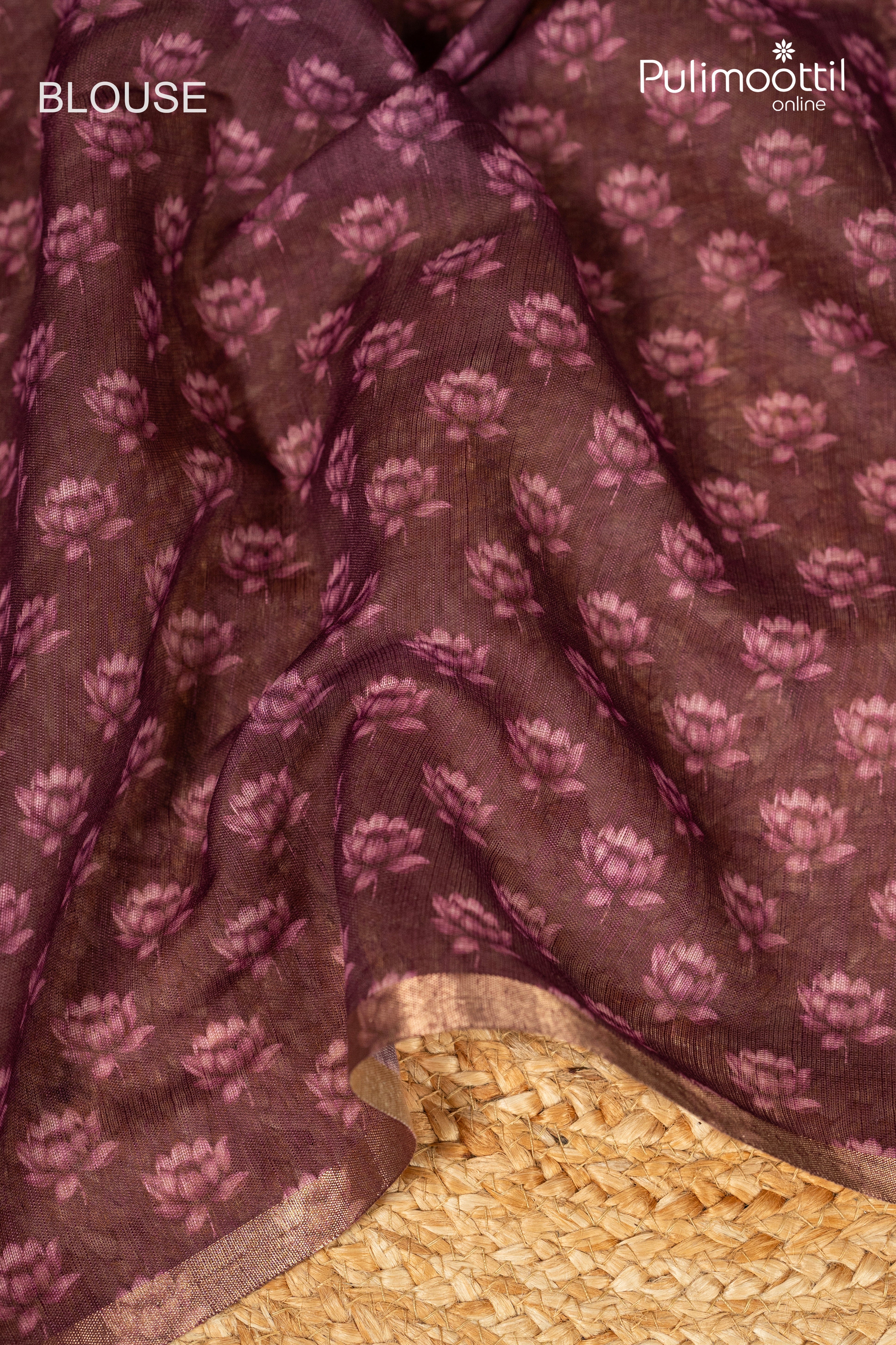 Semi Linen Kerala Traditional Saree