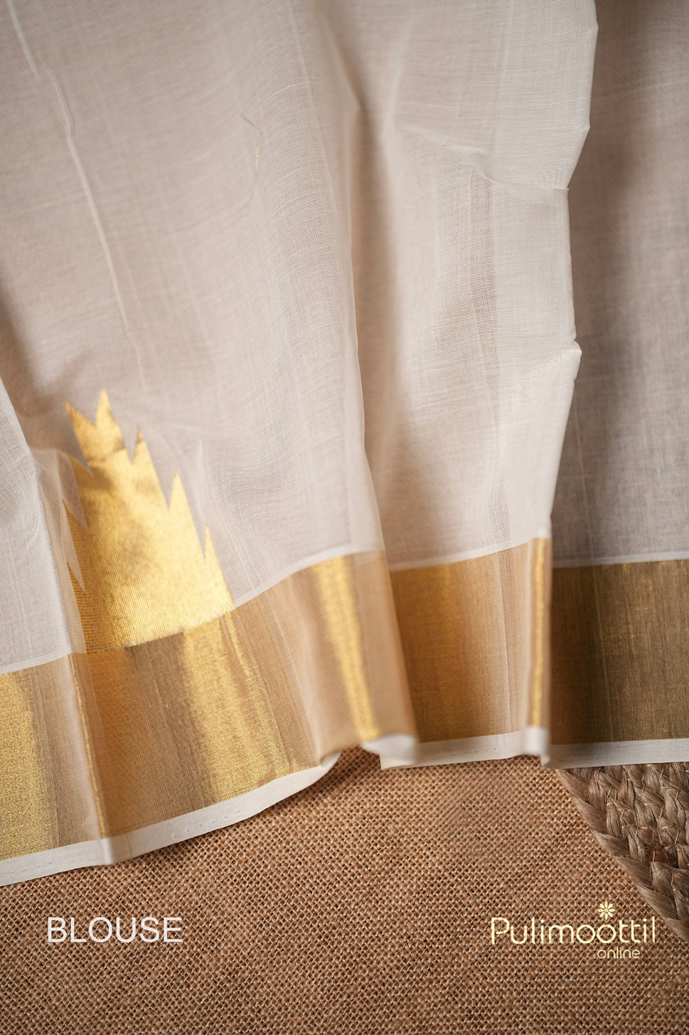 Kerala Traditional Handloom Cotton Set Saree