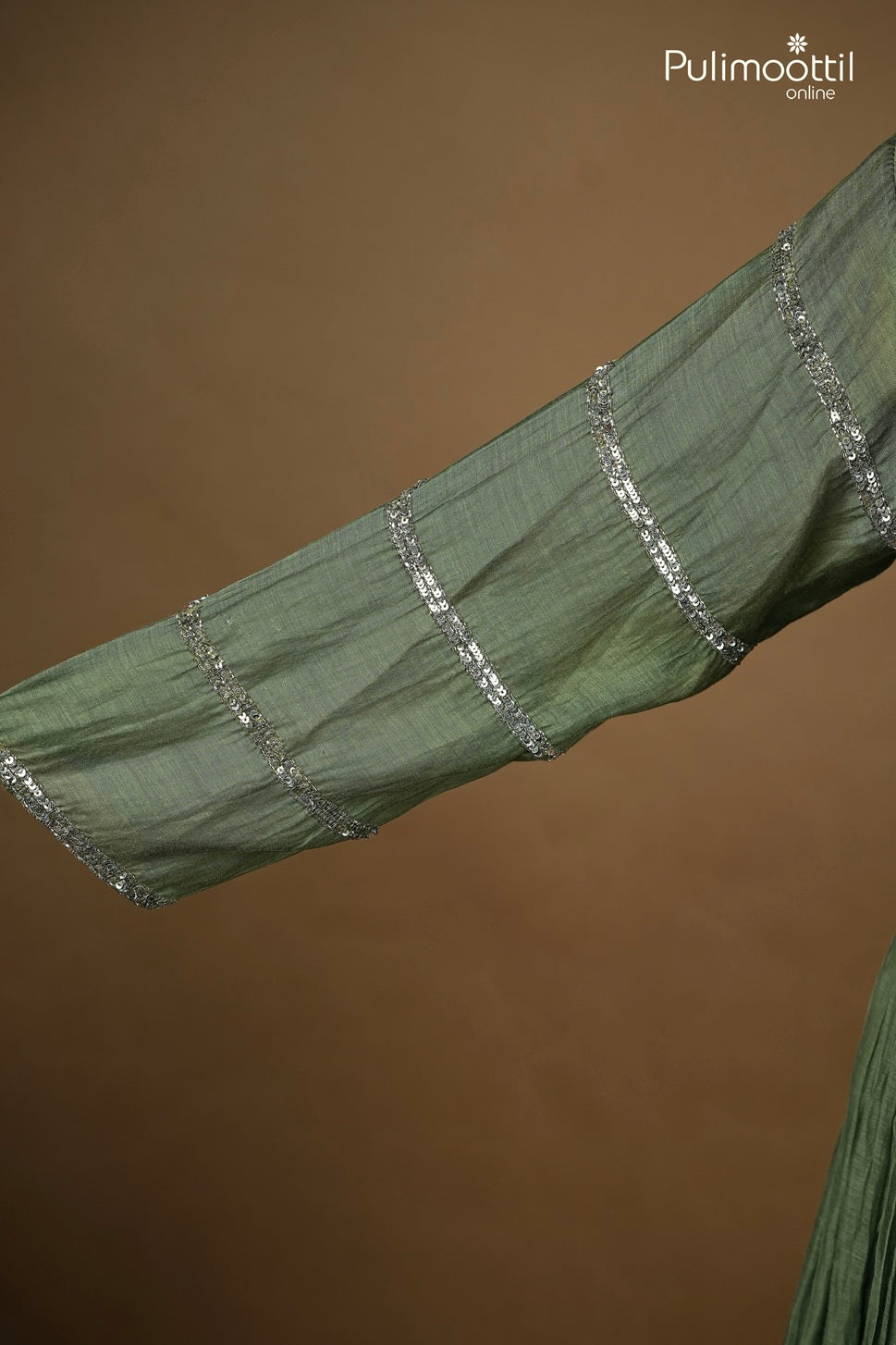Sage Green Color A-Line Top