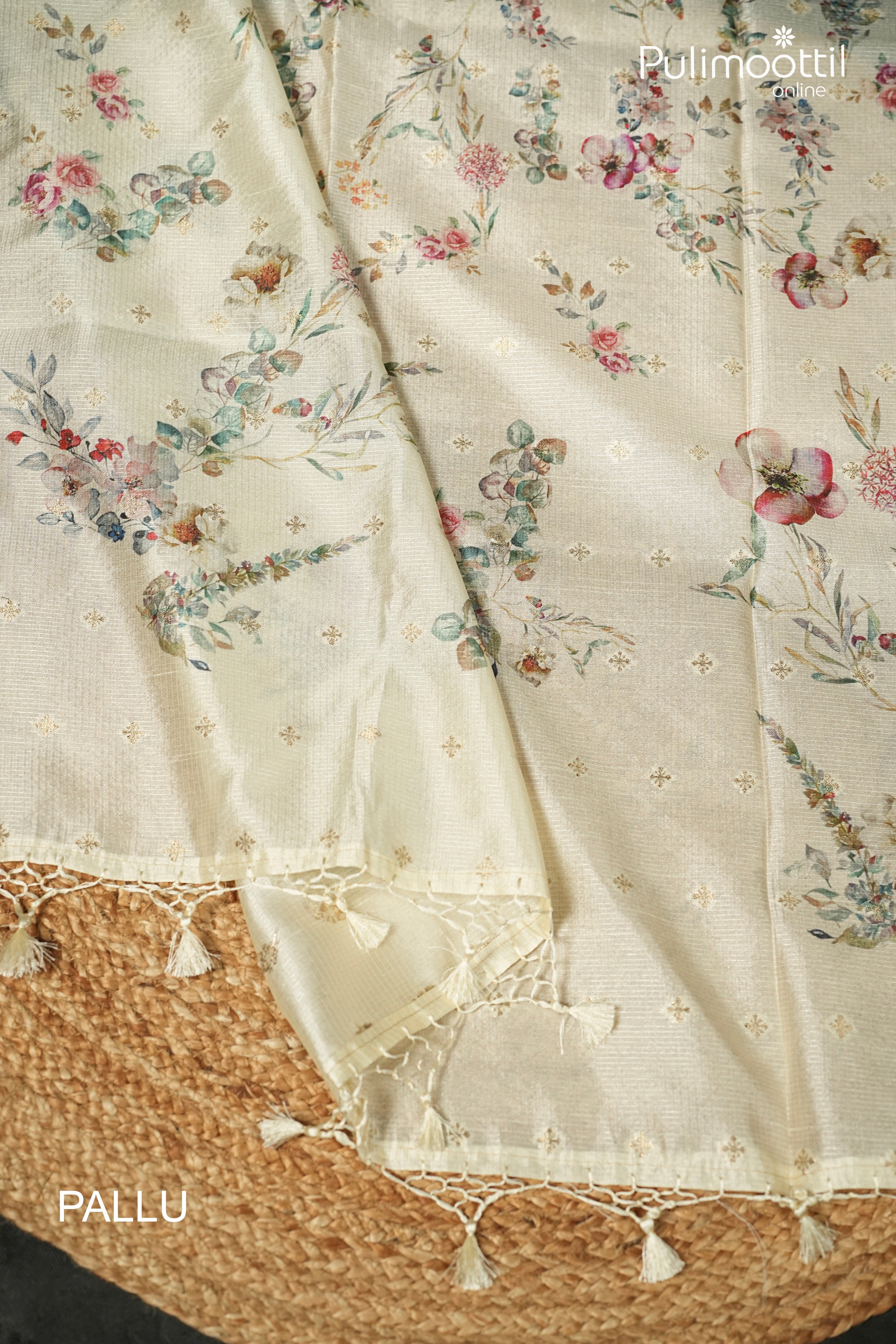 Offwhite Colour Traditional Fancy Saree