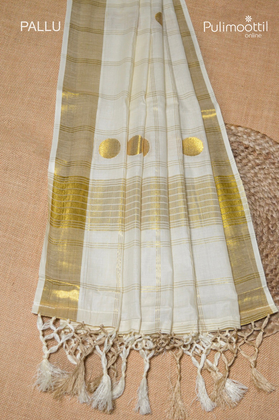 Kerala Traditional Cotton Set Saree