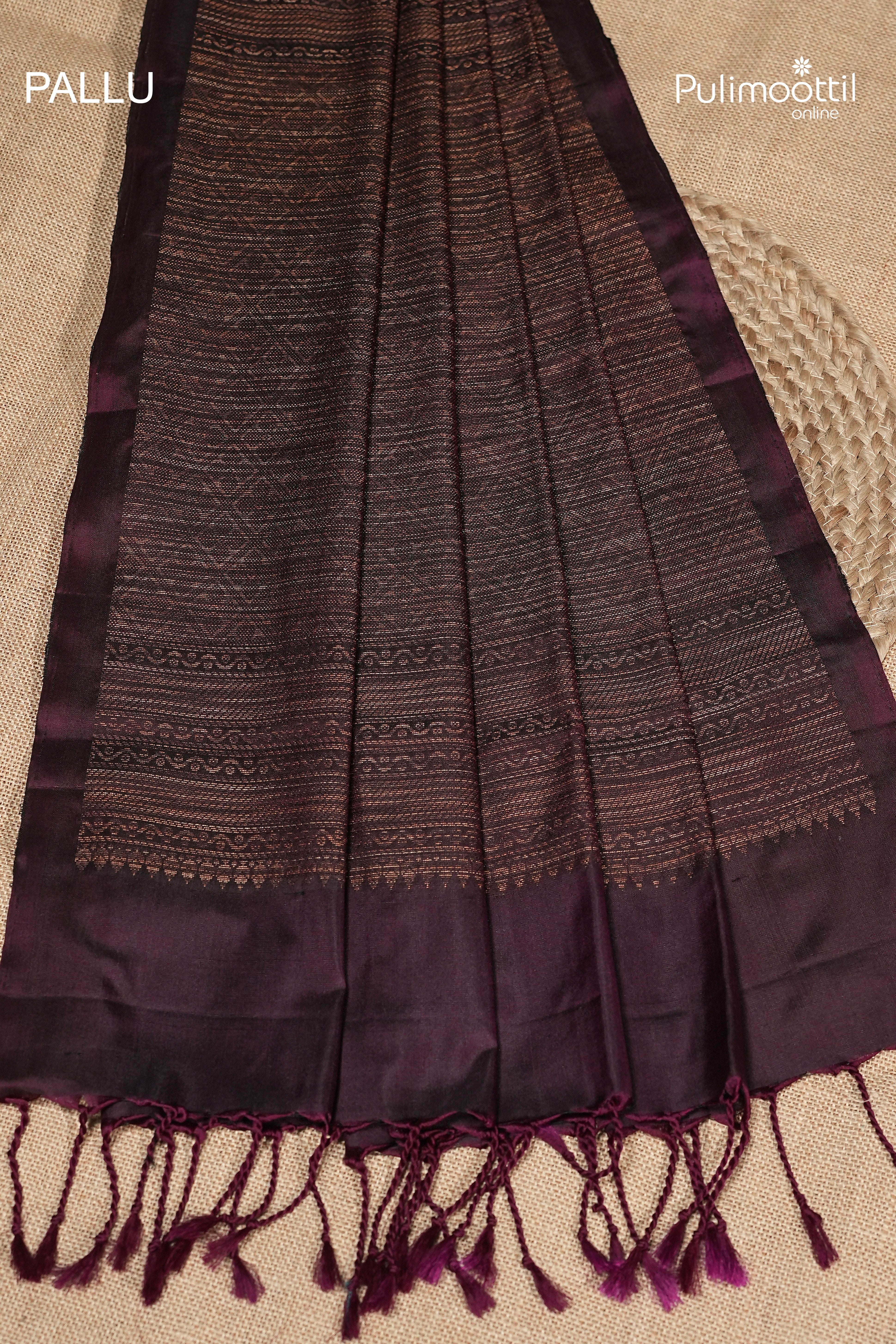 Purple Colour Kanchipuram Soft Silk Saree