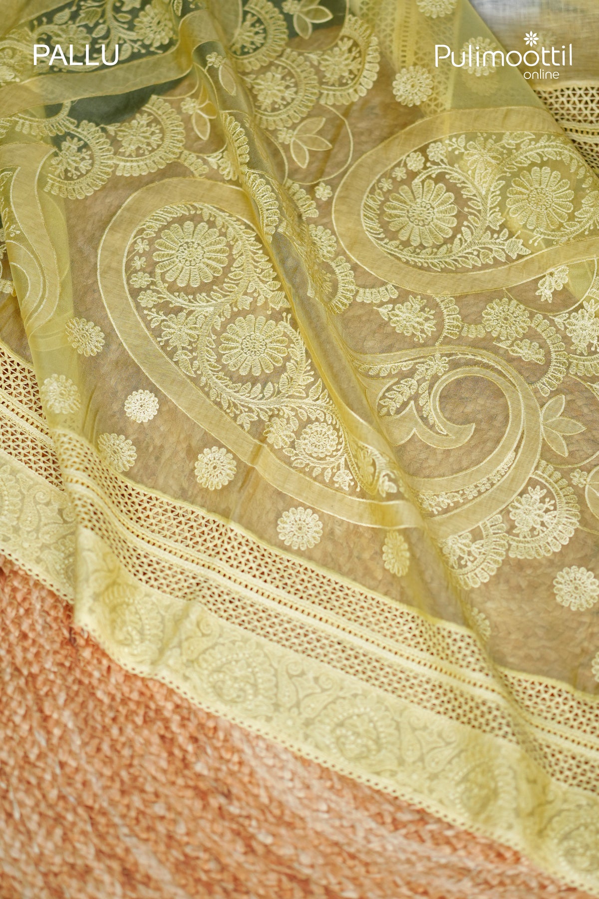 Offwhite Colour Linen Saree