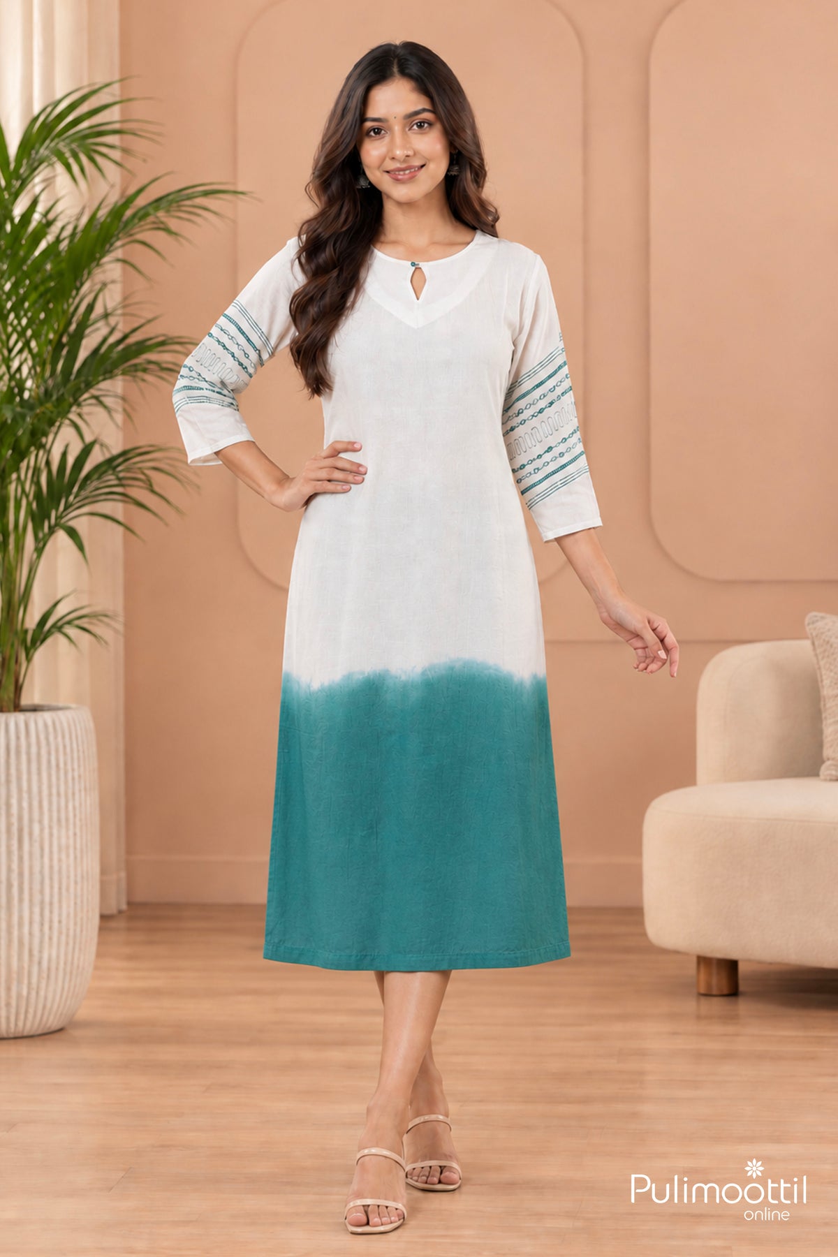 Ombre Cotton Kurthi