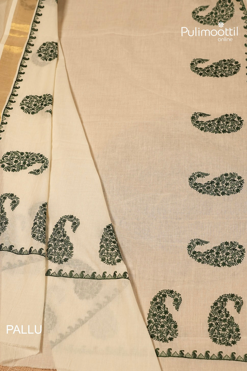 Kerala Traditional Cotton Set Saree