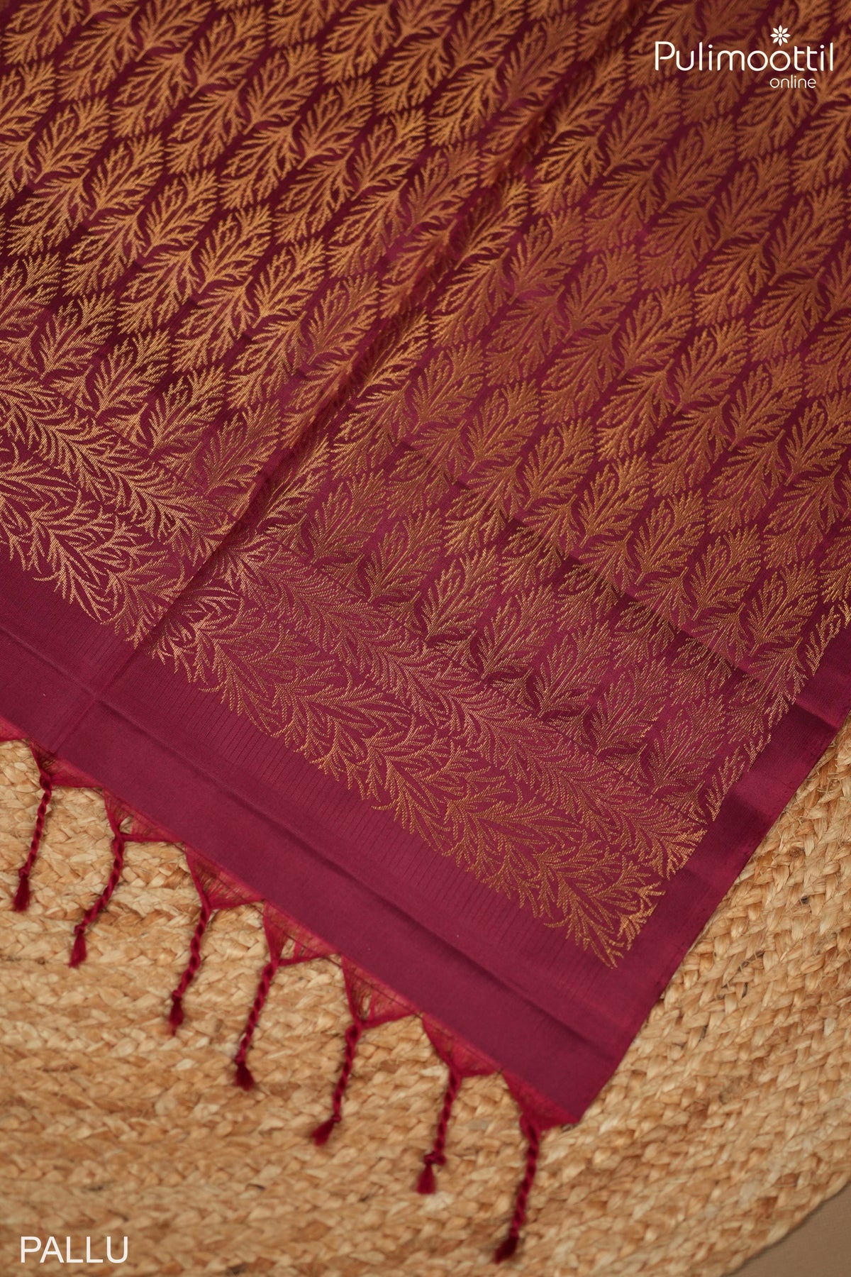 Pearl Grey Colour Kanchipuram Designer Saree.