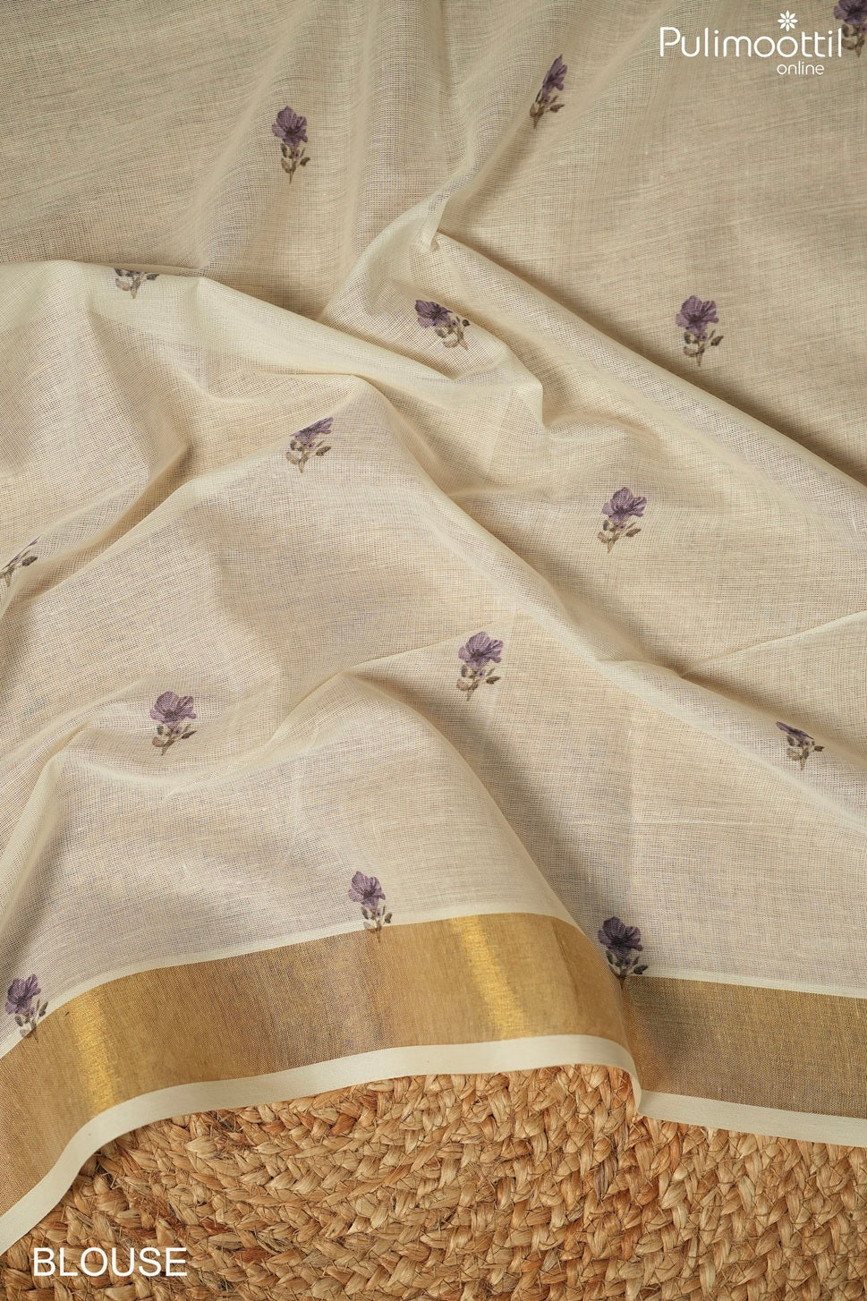 Kerala Traditional Cotton Set Saree