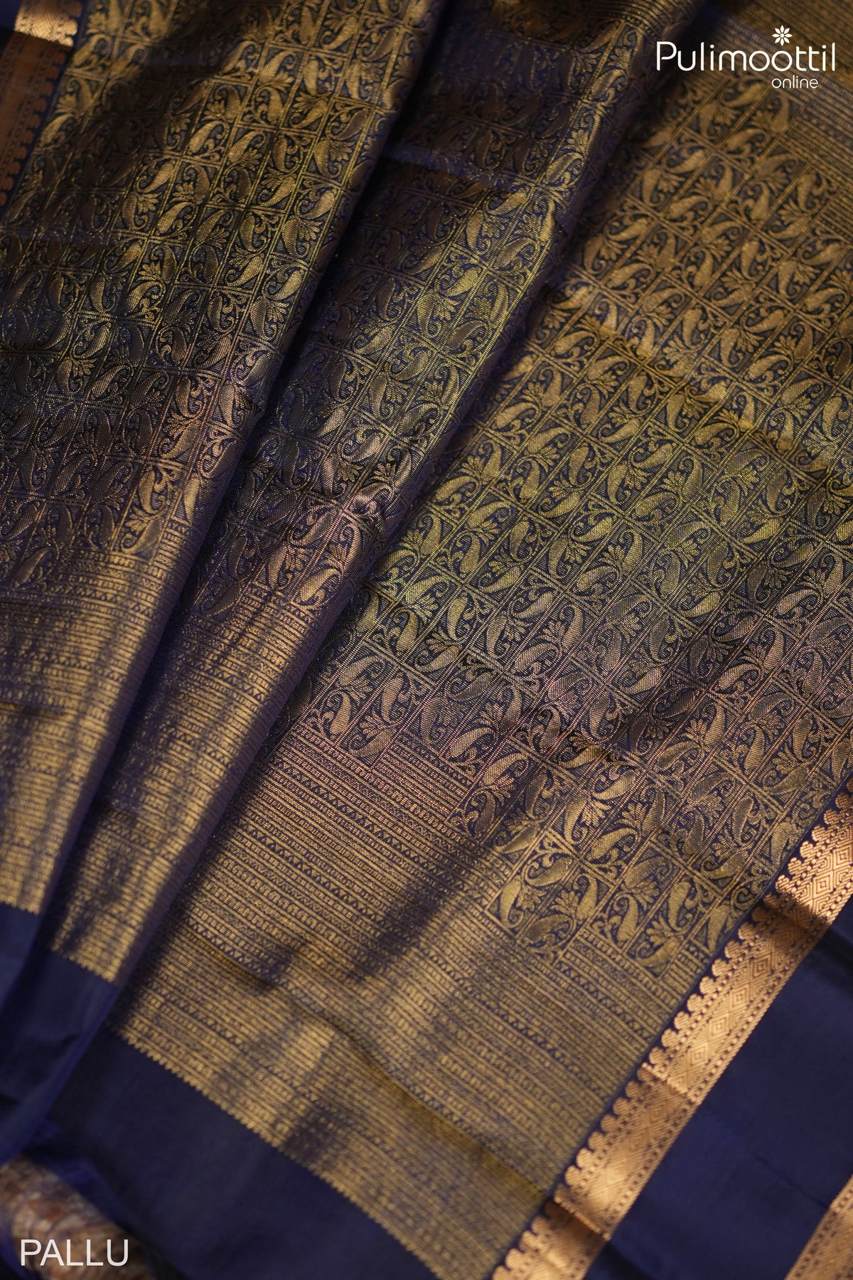 Ivory Colour Kanchipuram Saree