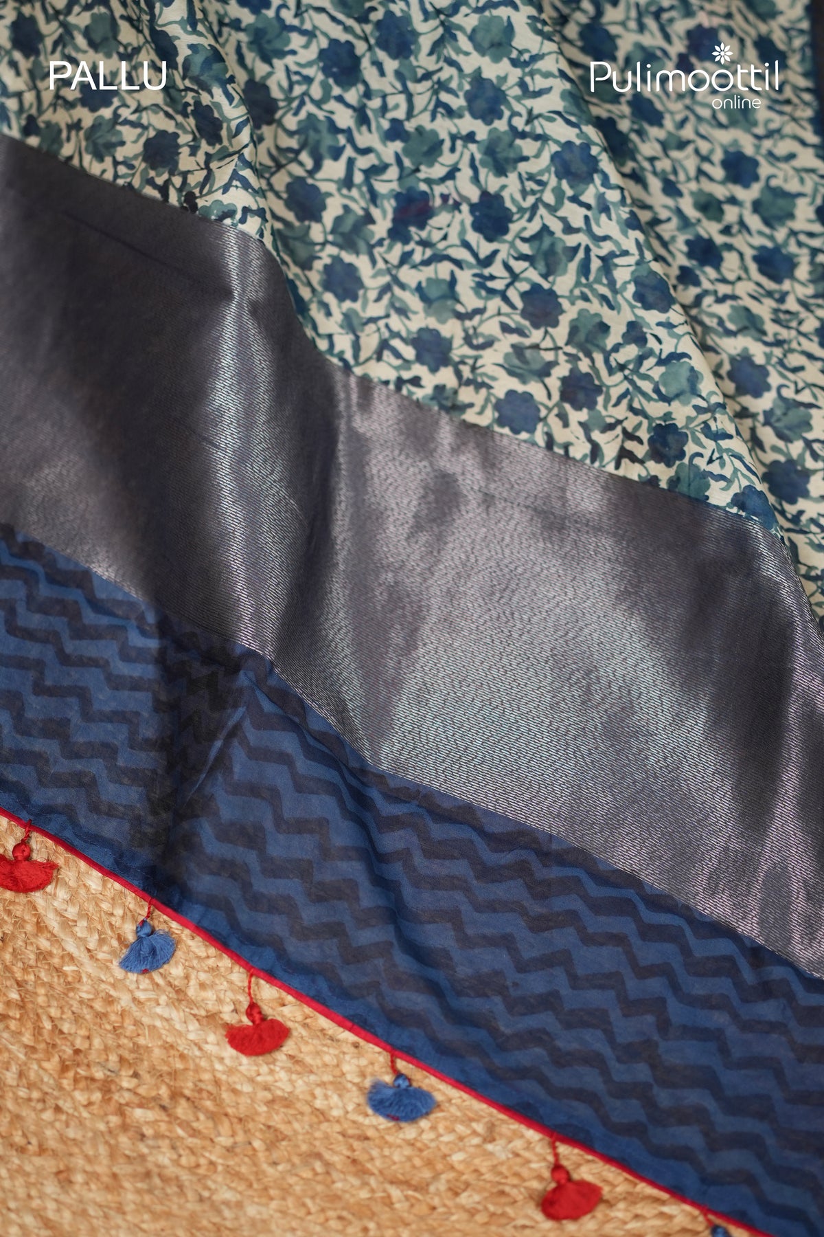 Offwhite Colour Chanderi Saree