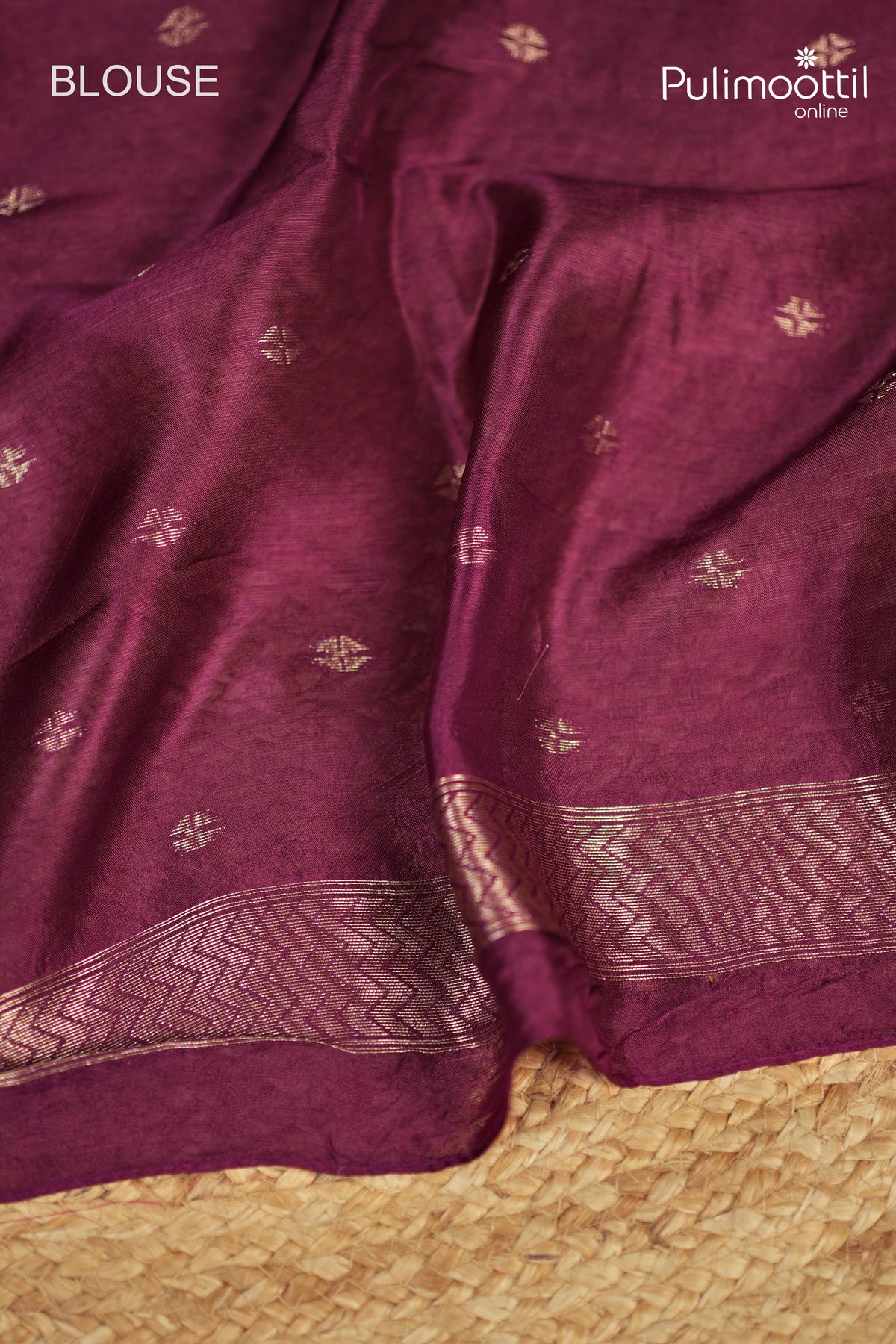 Purple Colour Art Silk Saree