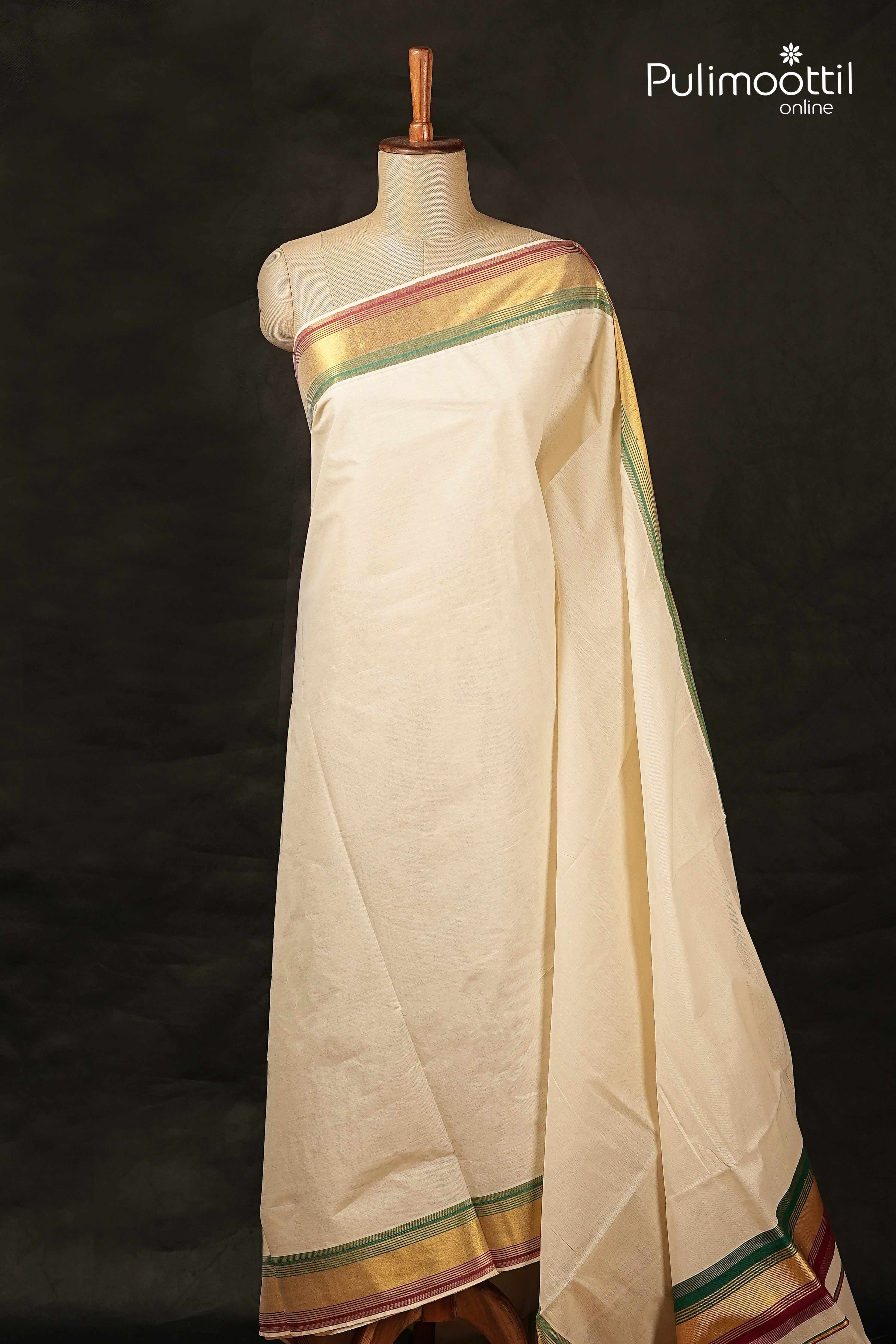 Kerala Traditional Cotton Set Saree