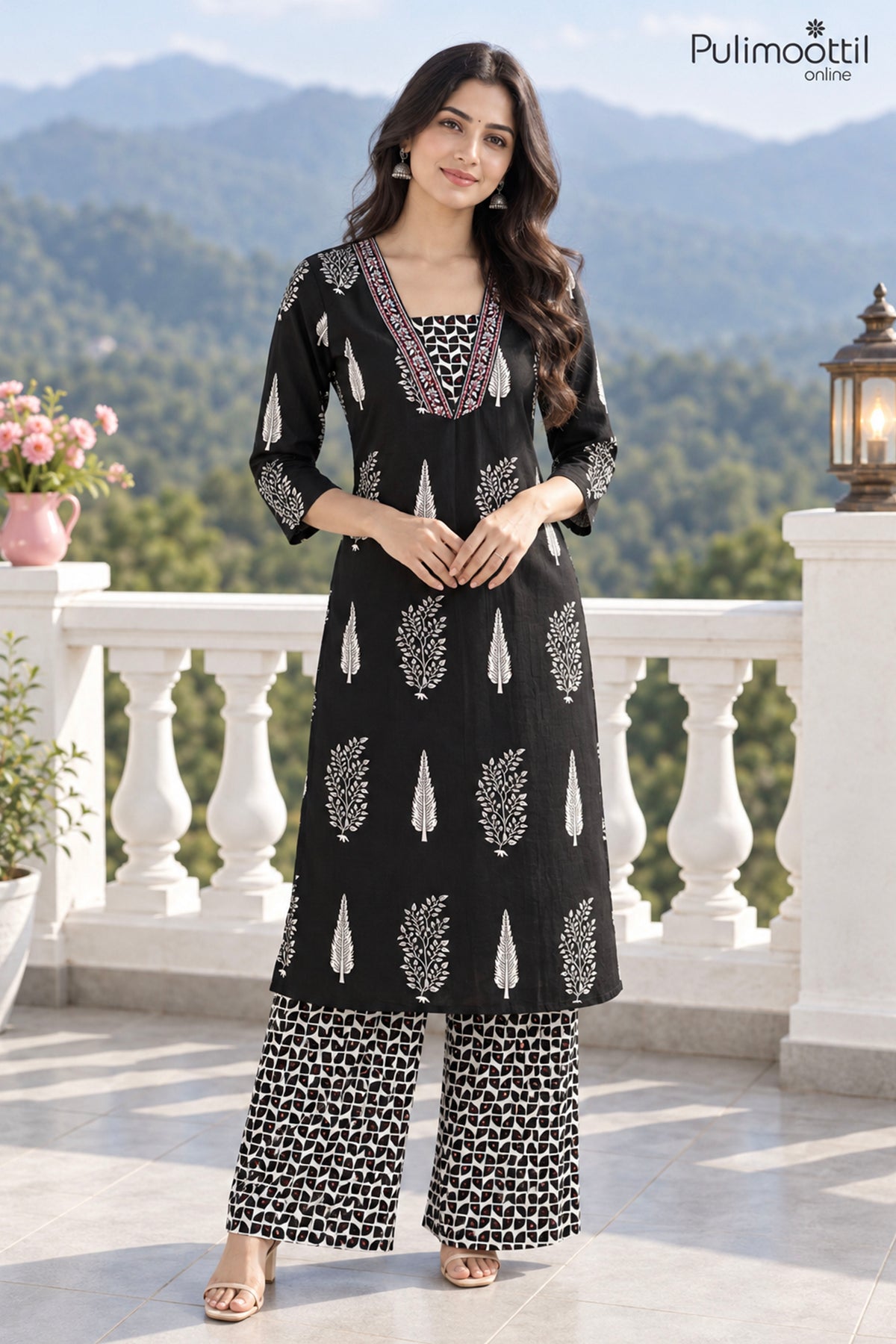Black Color Co-ord Set