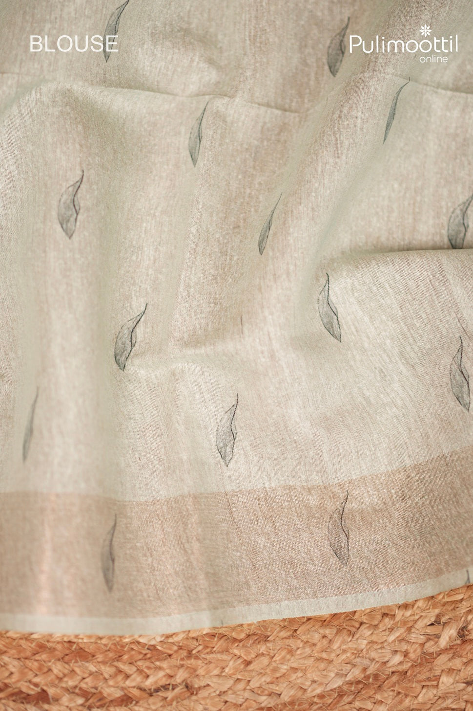 Multicolour Tussar & Jute Silk Saree