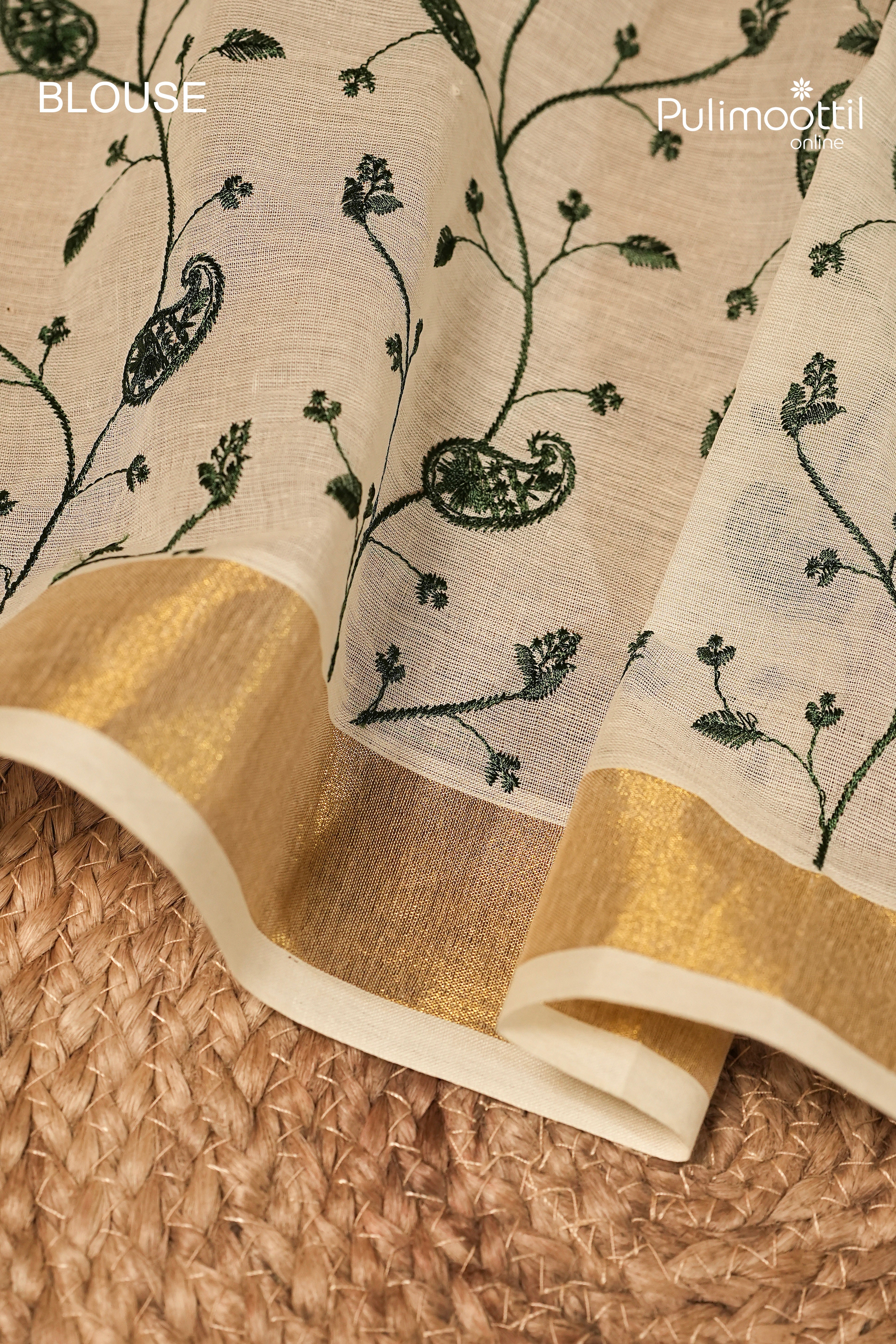 Kerala Traditional Cotton Set Saree