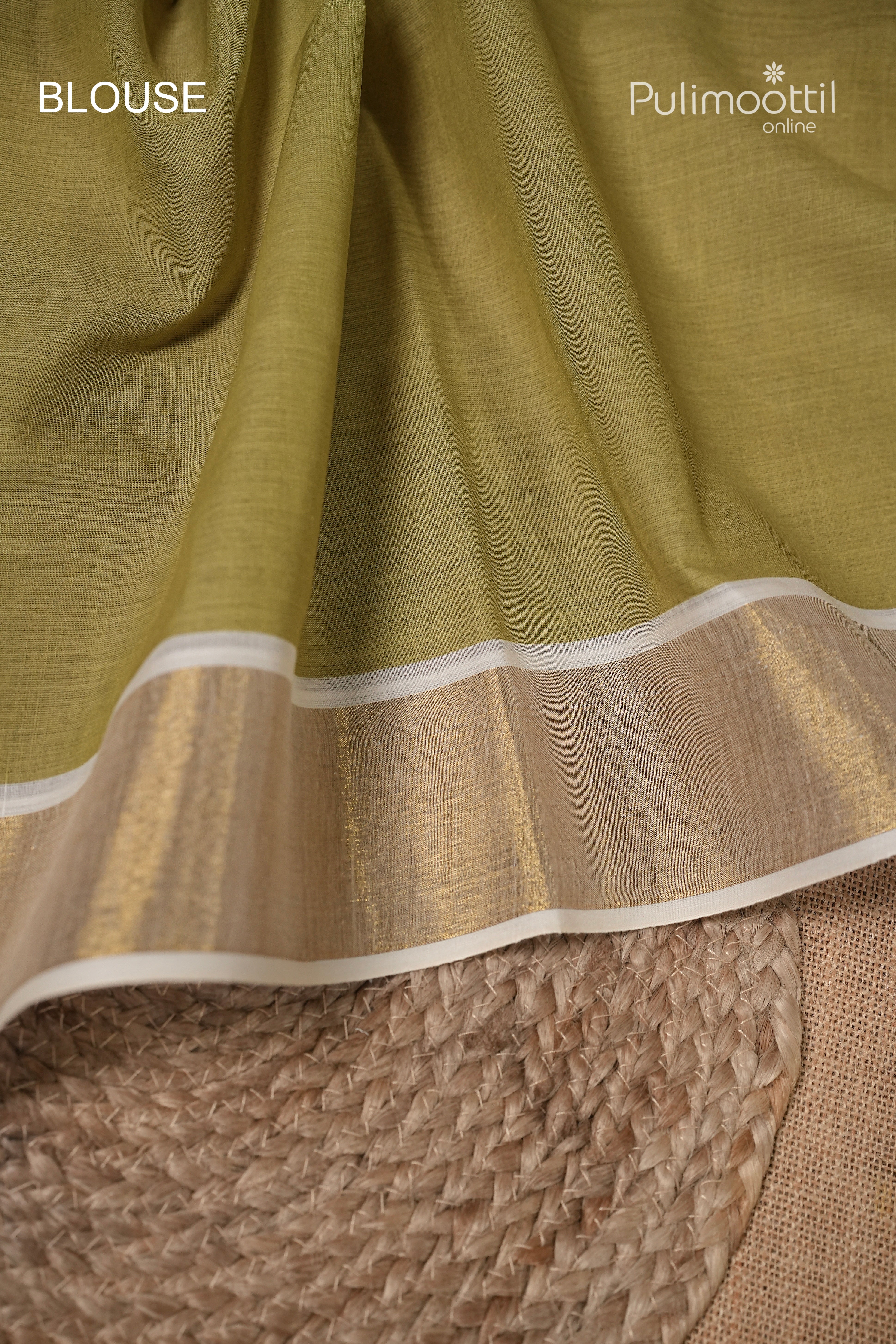 Offwhite Colour Kerala Traditional Cotton Set Saree