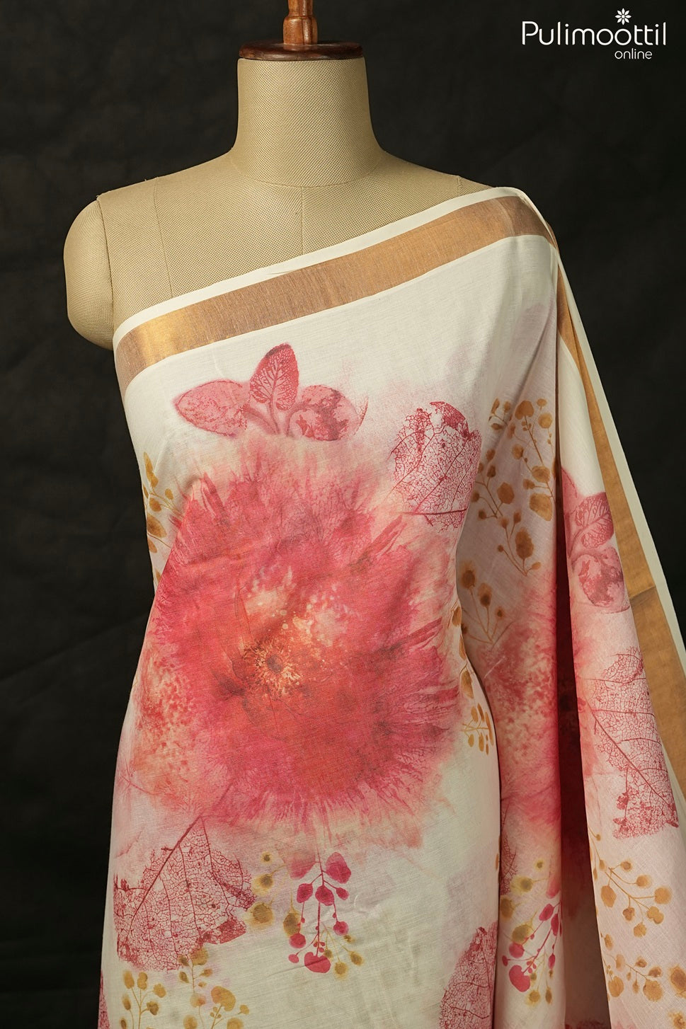 Kerala Traditional Cotton Silk Saree