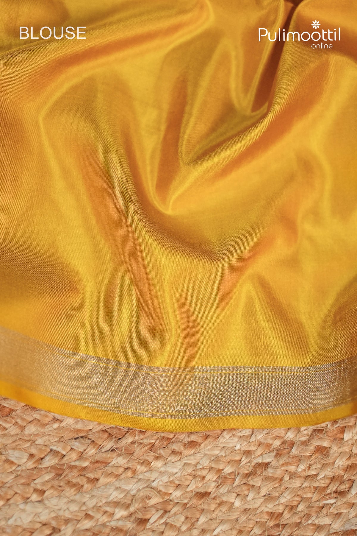 Mustard Yellow Colour Kanchipuram Soft Silk Saree