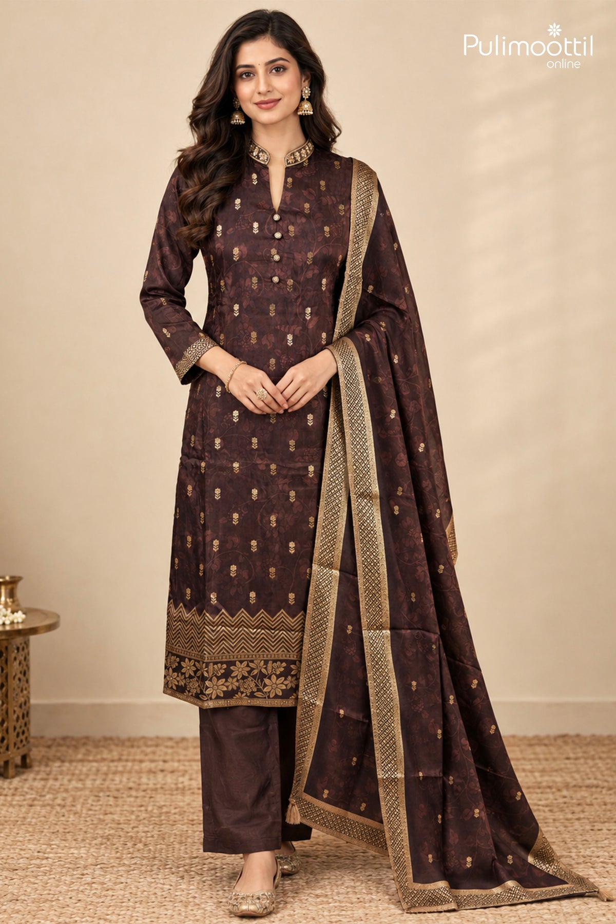 Coffee Brown Salwar Set
