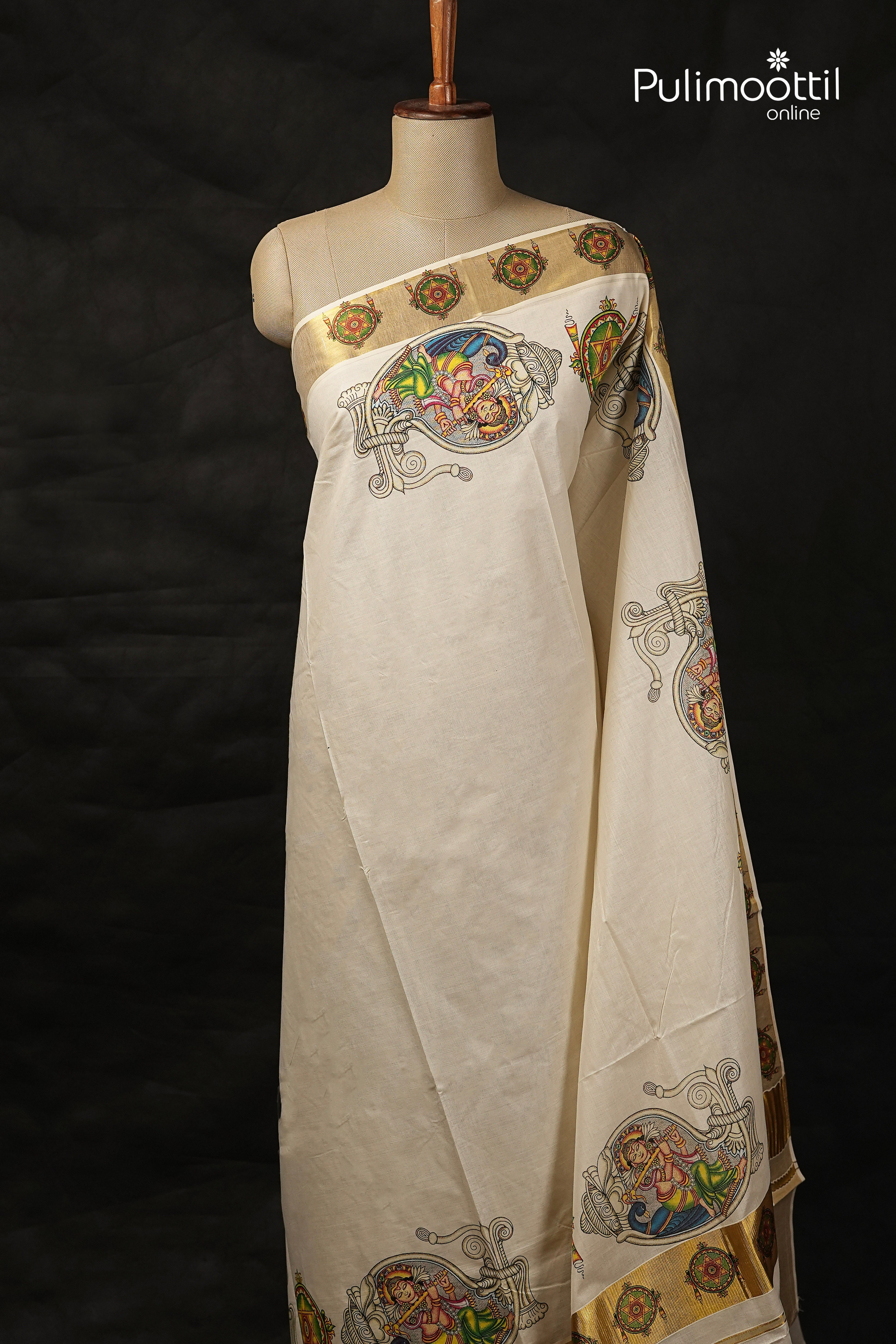 Kerala Traditional Cotton Set Saree