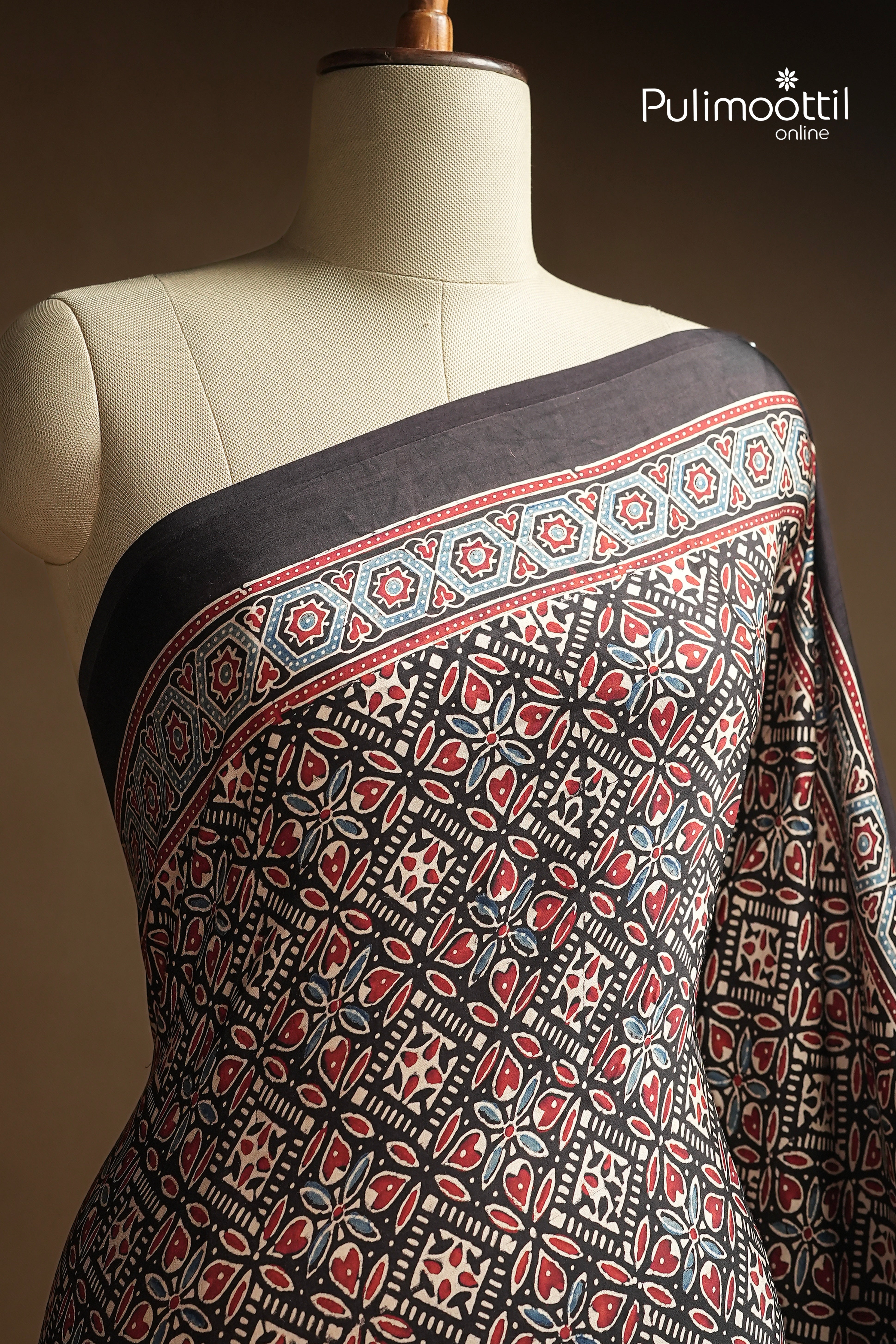 Black Colour Modal Silk Saree