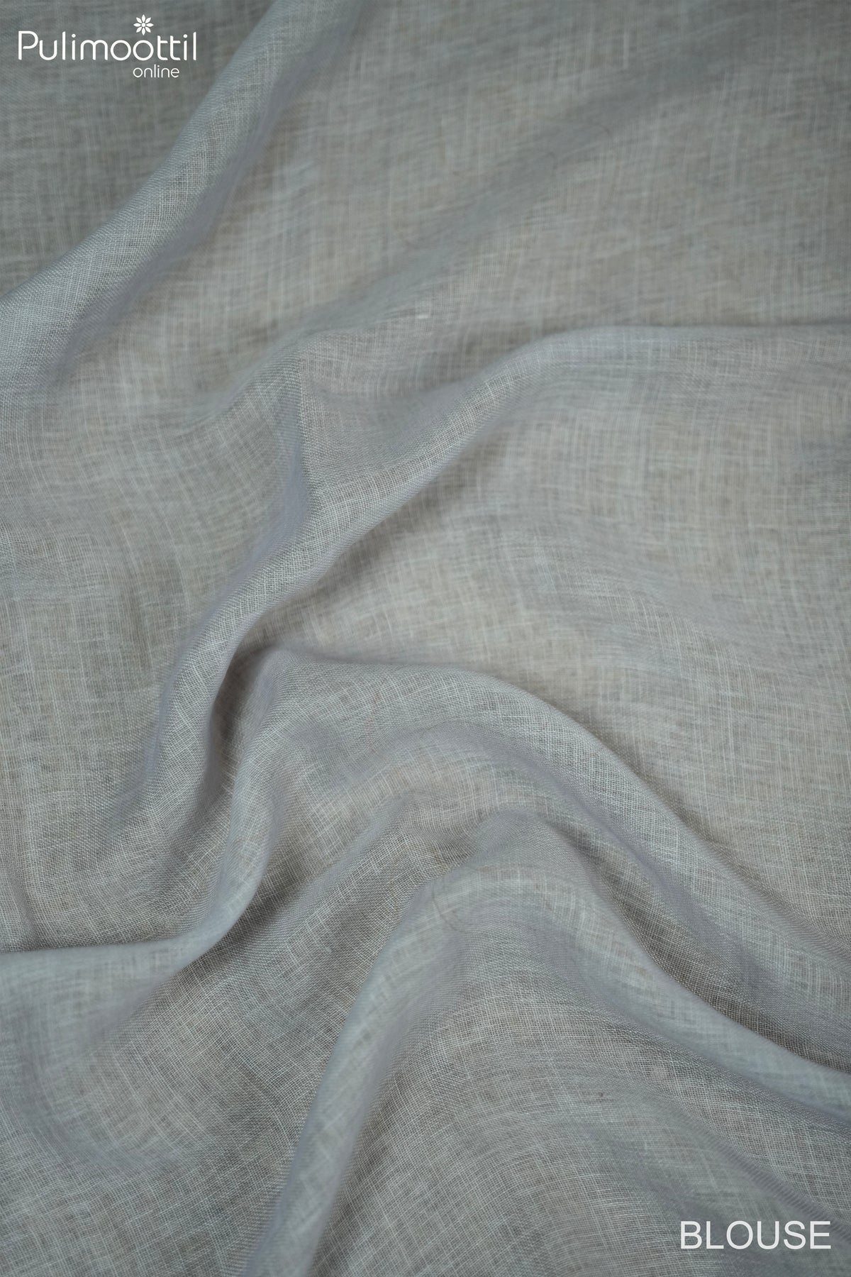 Off-White Colour Linen Saree