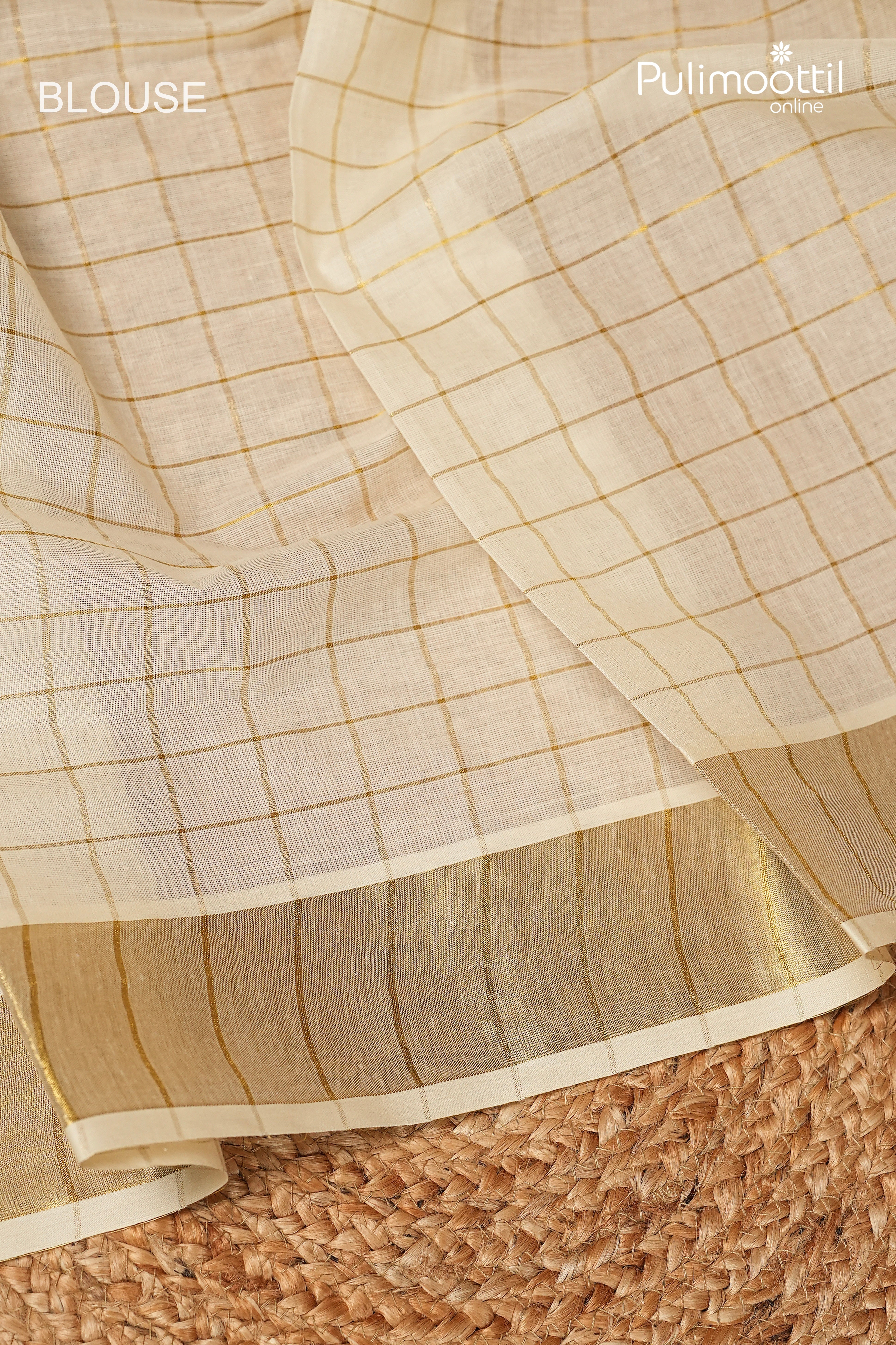 Offwhite Colour Kerala Traditional Cotton Set Saree