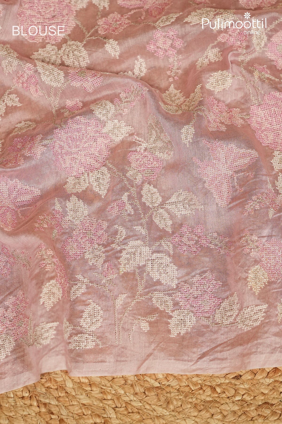 Off White Colour Organza Fancy Saree