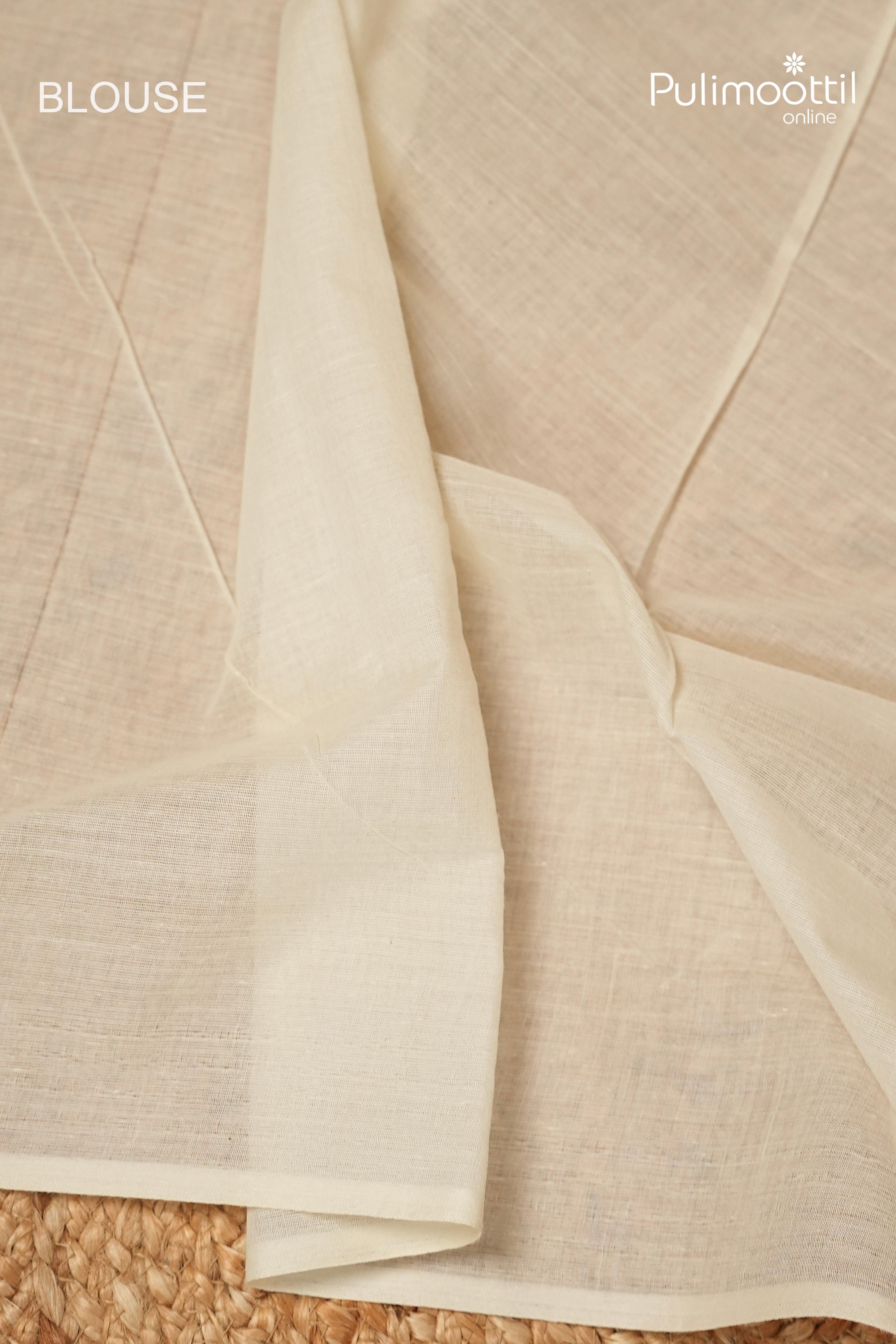 Offwhite Colour Kerala Traditional Cotton Set Saree