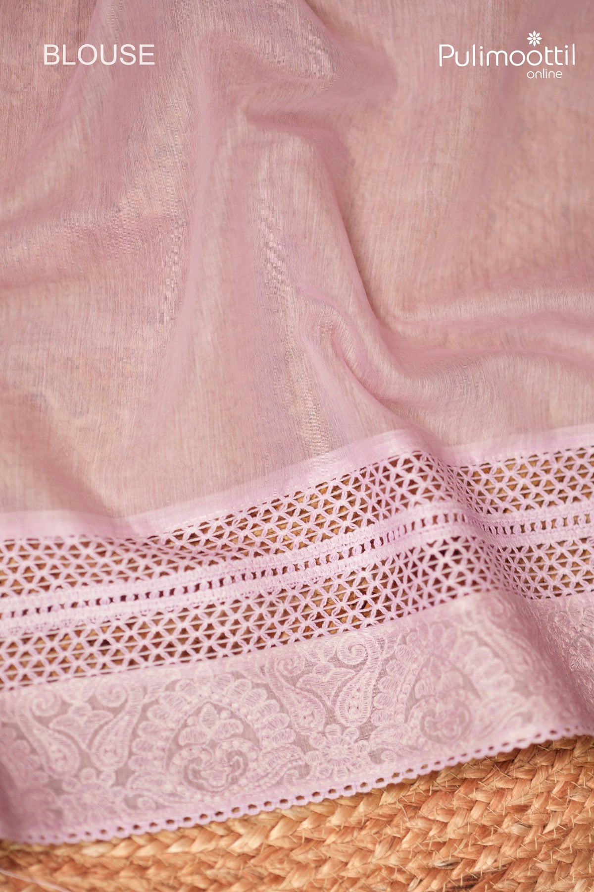 Offwhite Colour Linen Saree