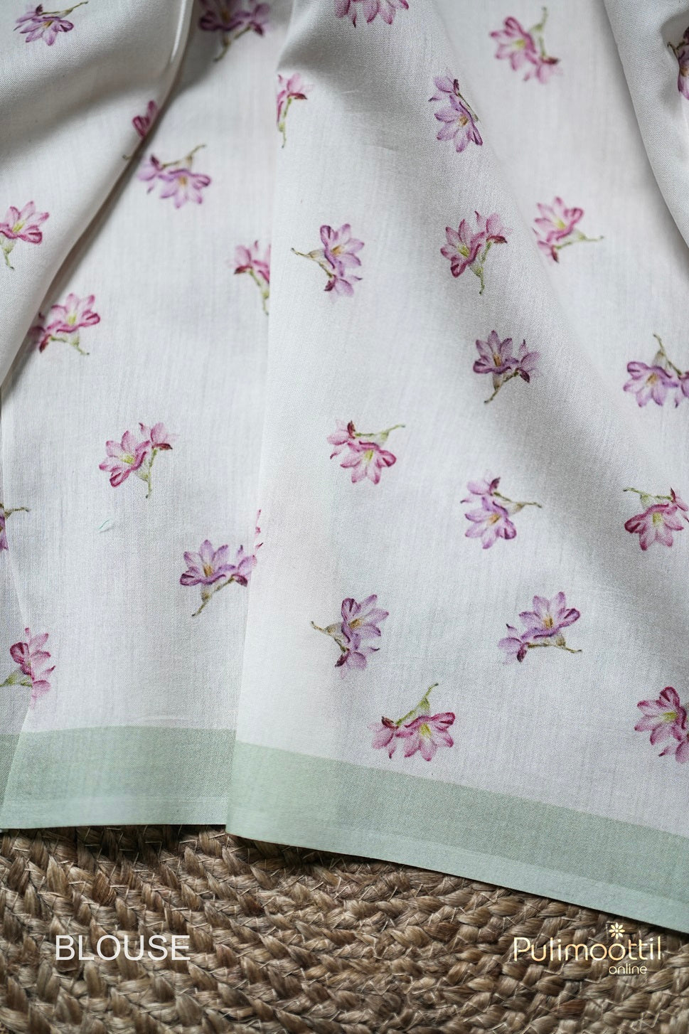 Off White Colour Cross Stitch Organza Fancy Saree