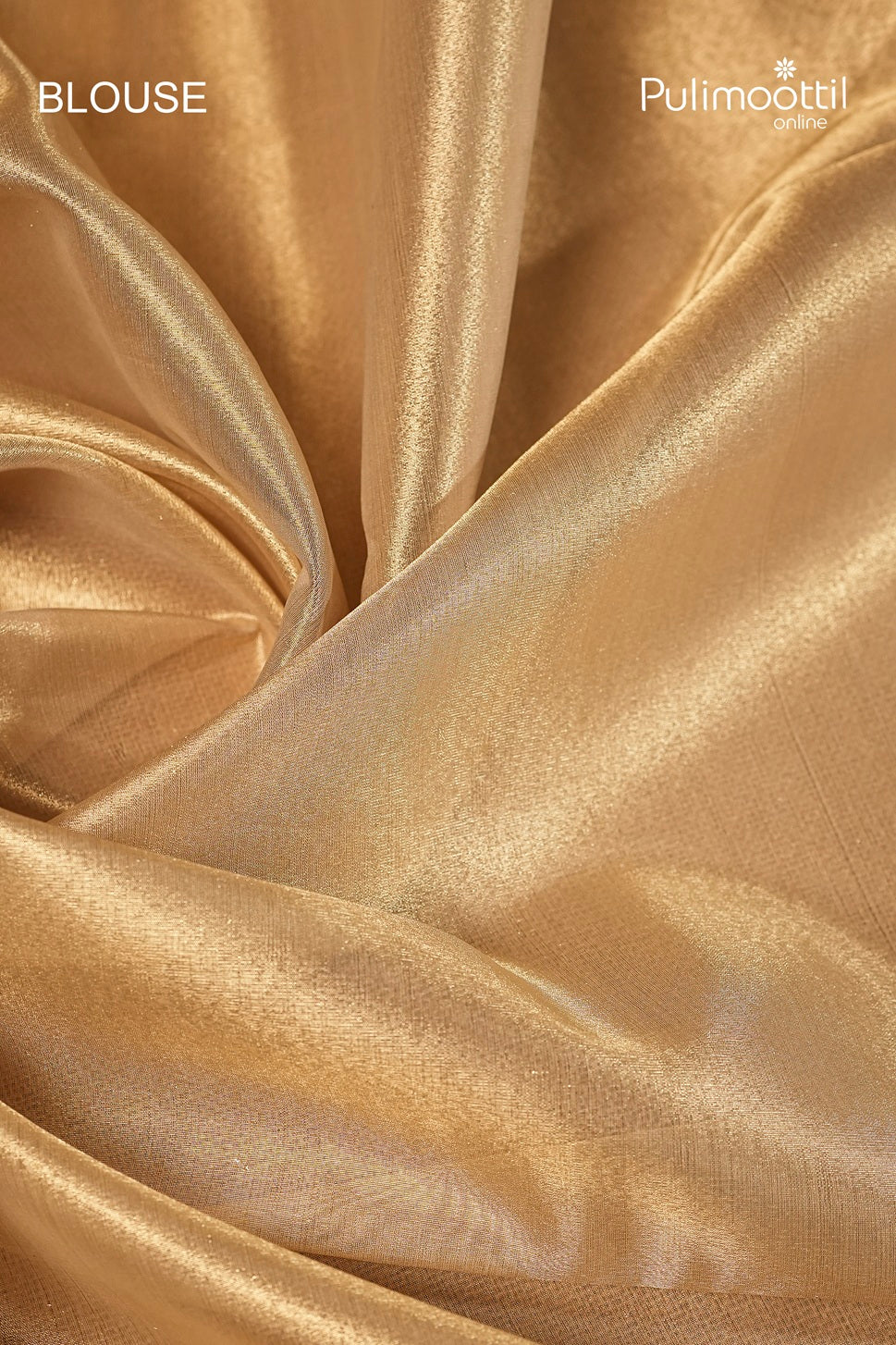 Kerala Traditional Golden Tissue Saree