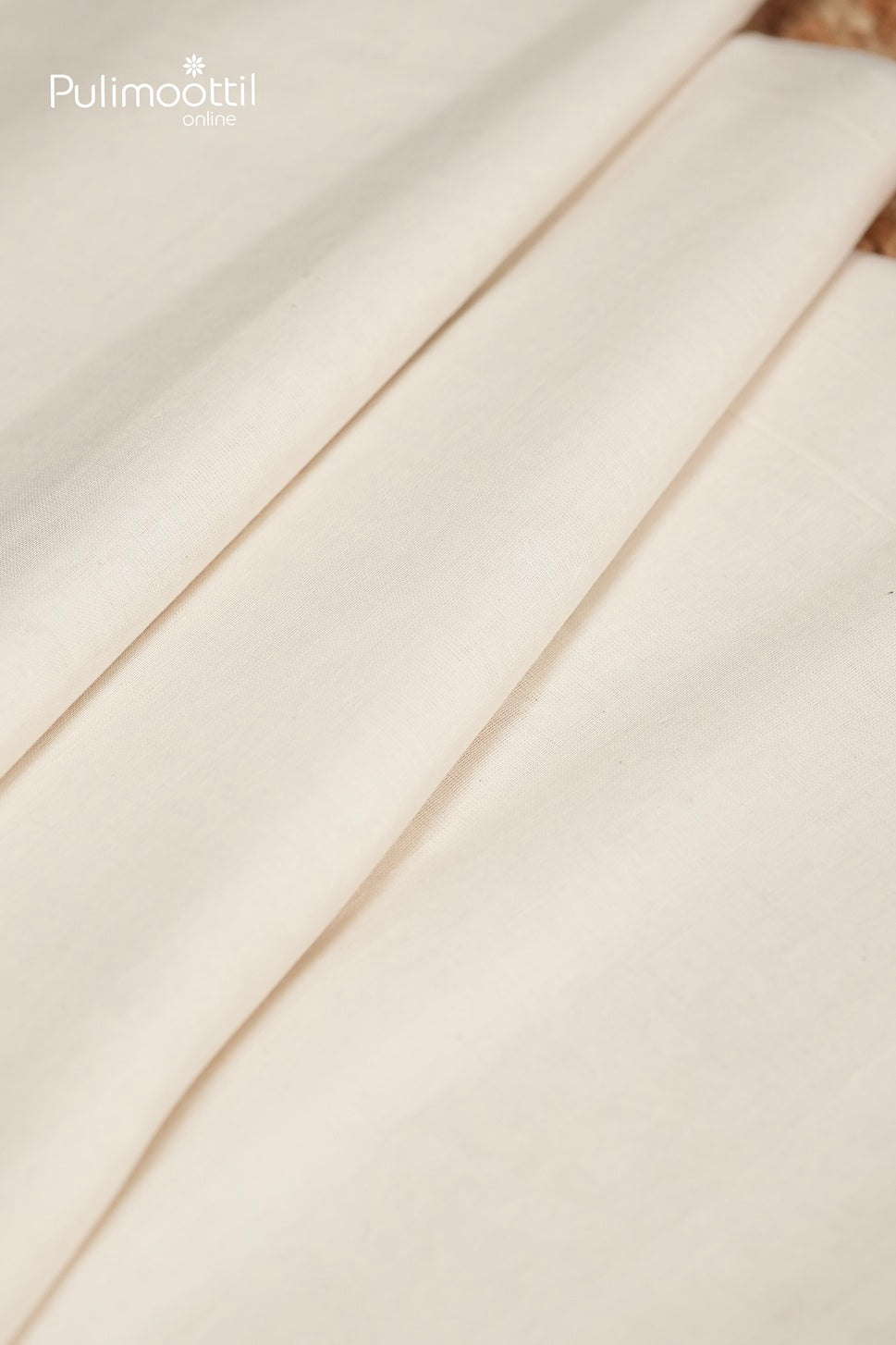 Offwhite Colour Mul Cotton Saree
