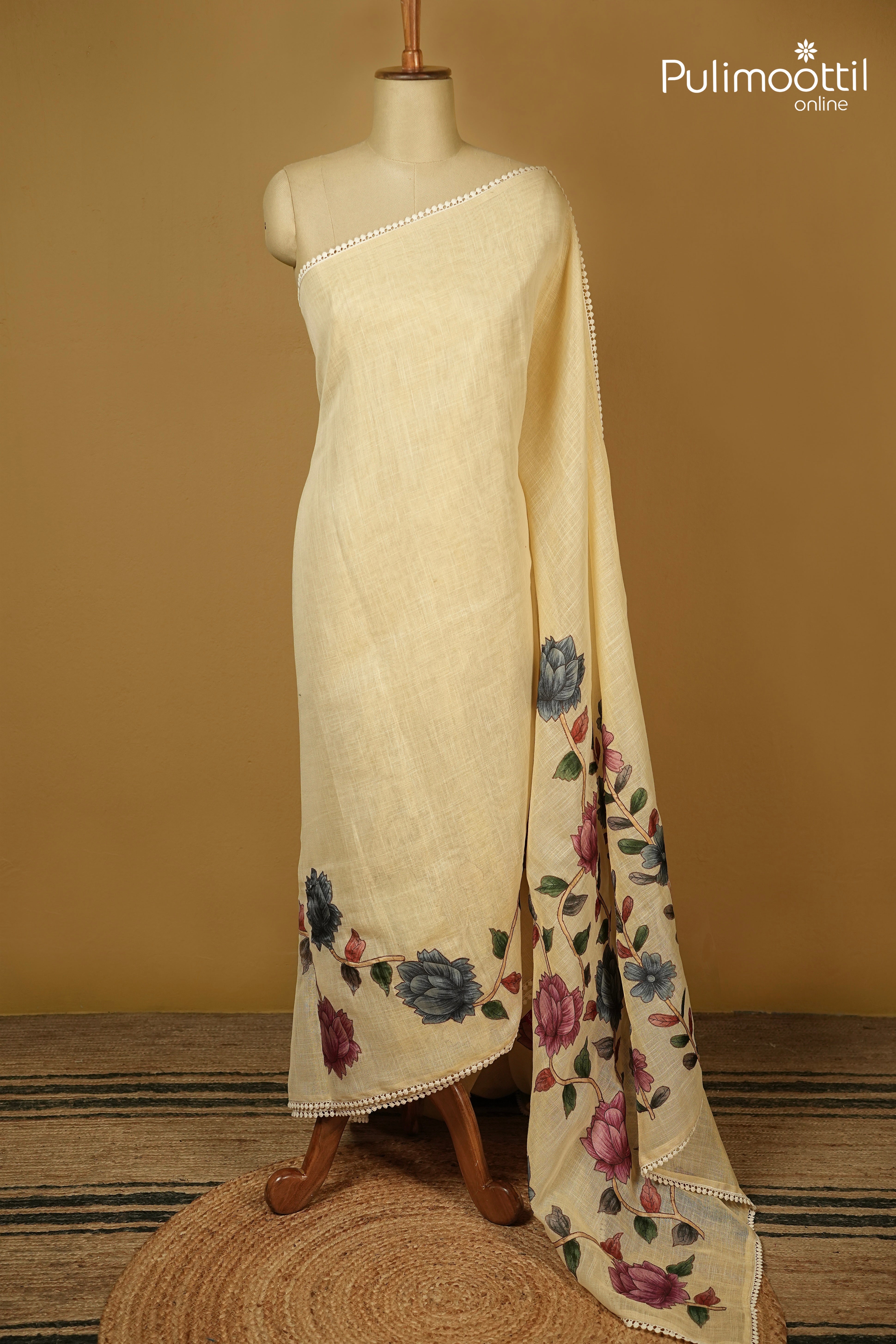 Linen Tissue Saree