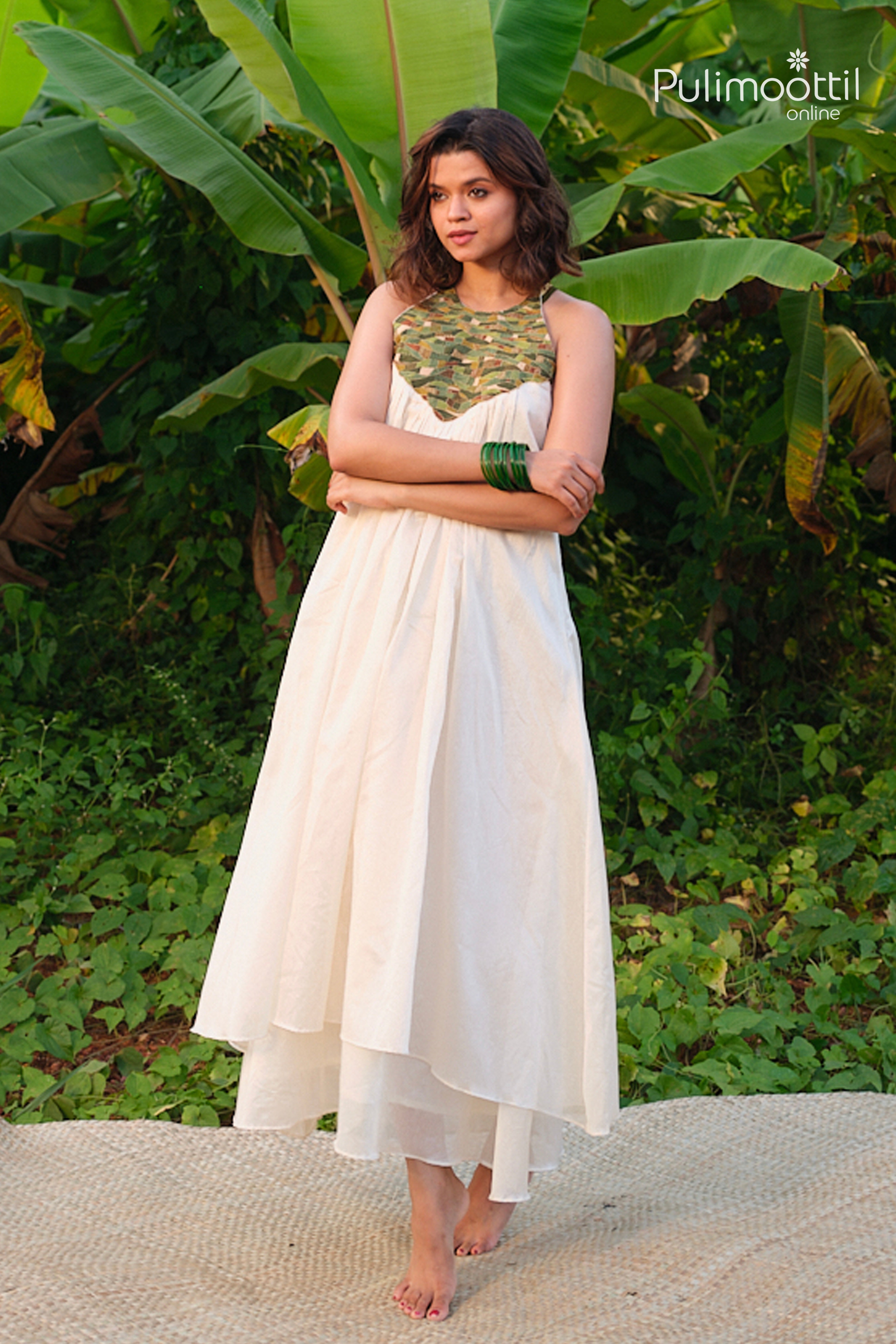 Malabar Roots Paddy Field Dress