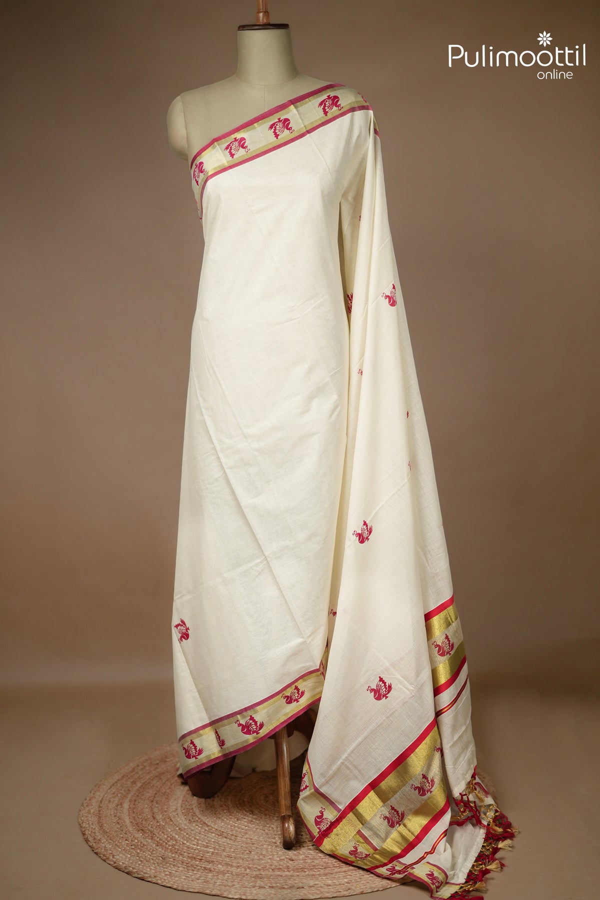 Kerala Traditional Cotton Set Saree